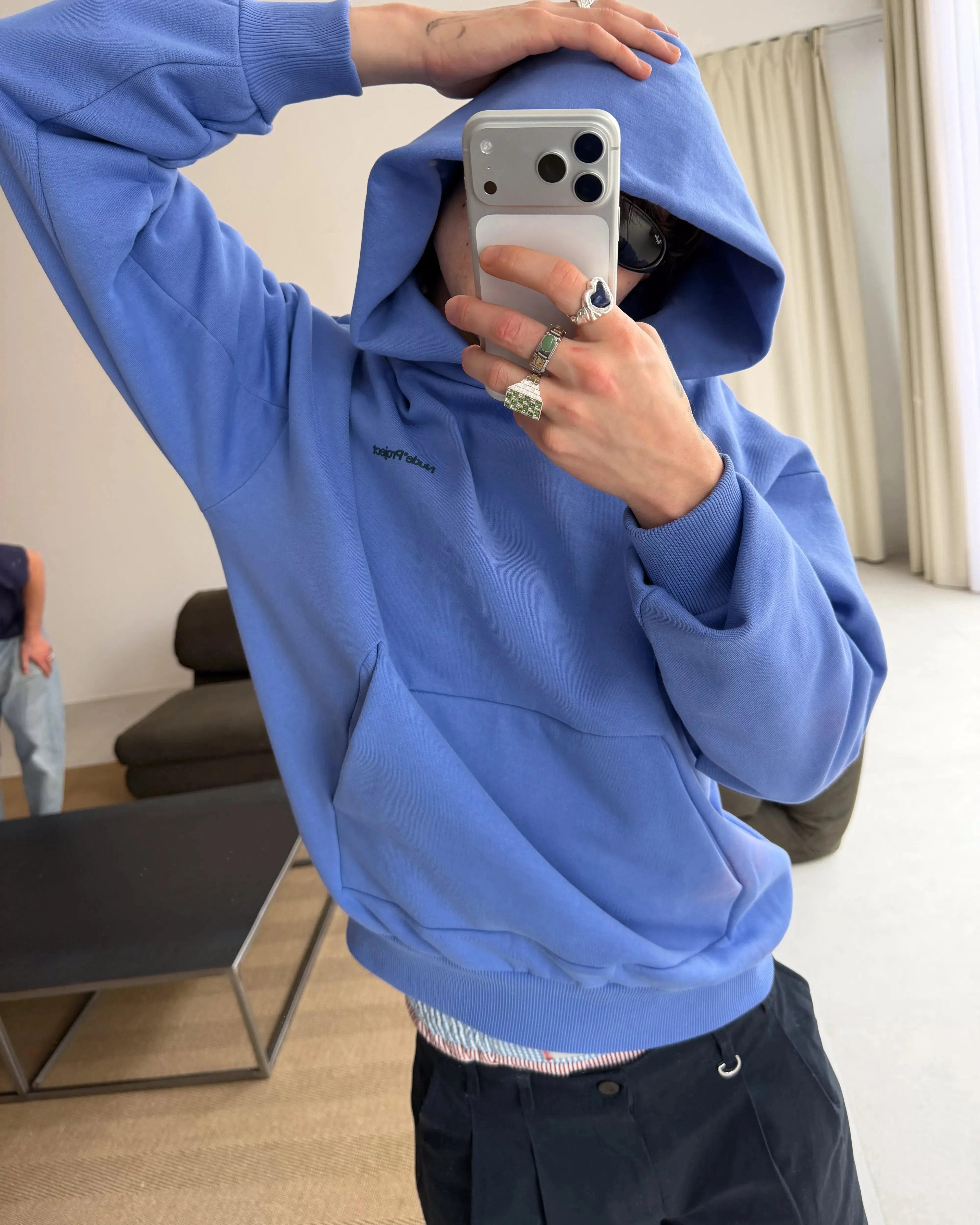 Origins Hoodie Blue sold by Nude Project product image thumbnail 2