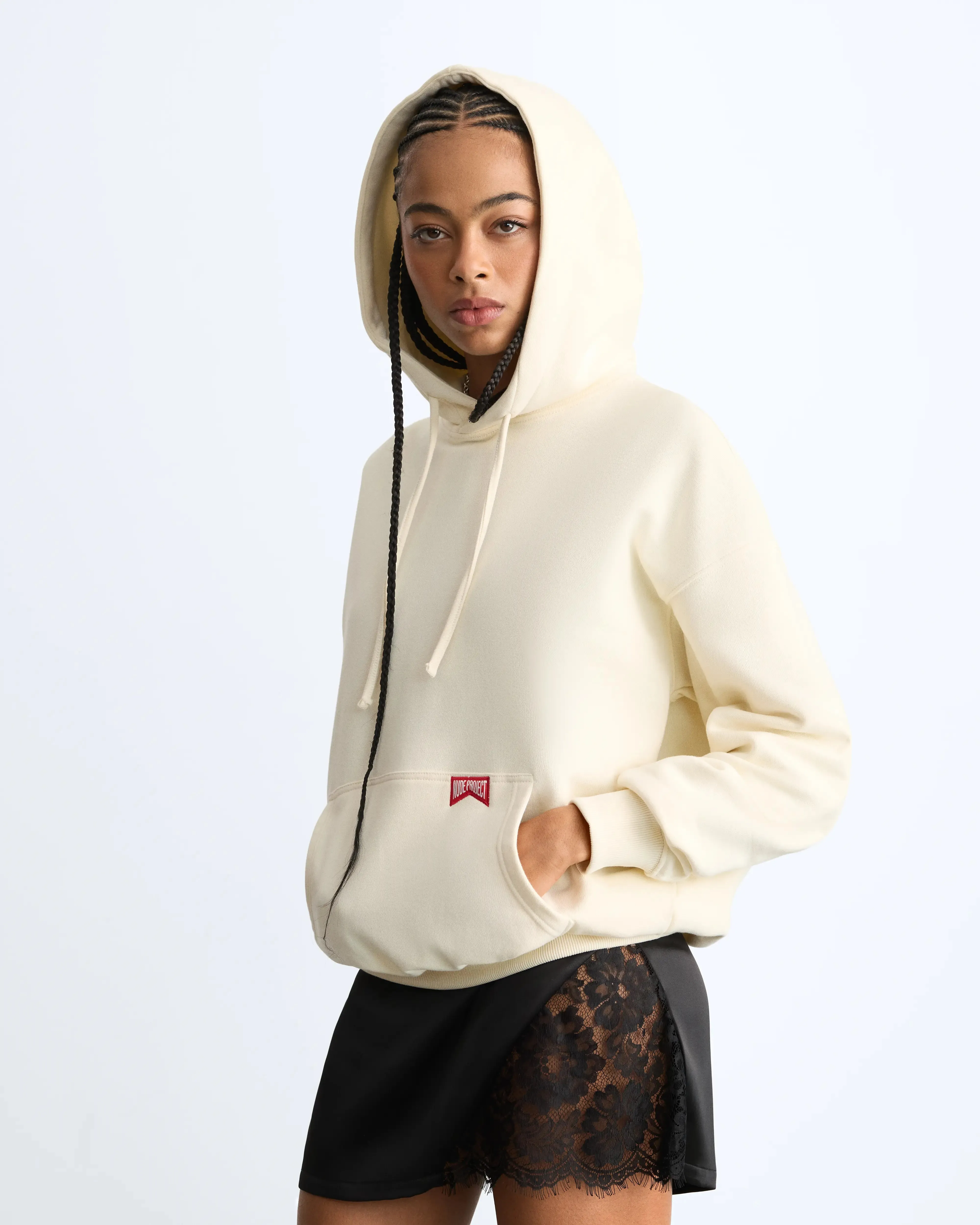 Daytona Hoodie Marshmallow sold by Nude Project product image thumbnail 5