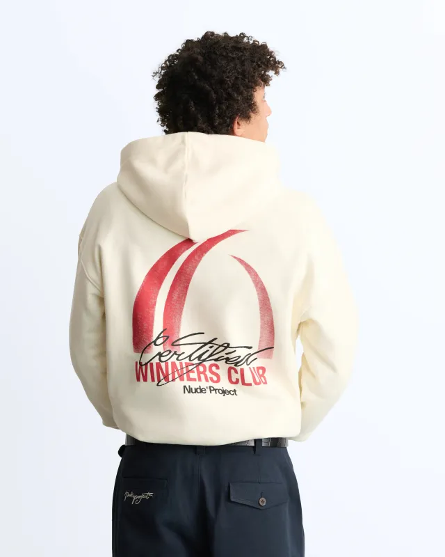 Daytona Hoodie Marshmallow sold by Nude Project