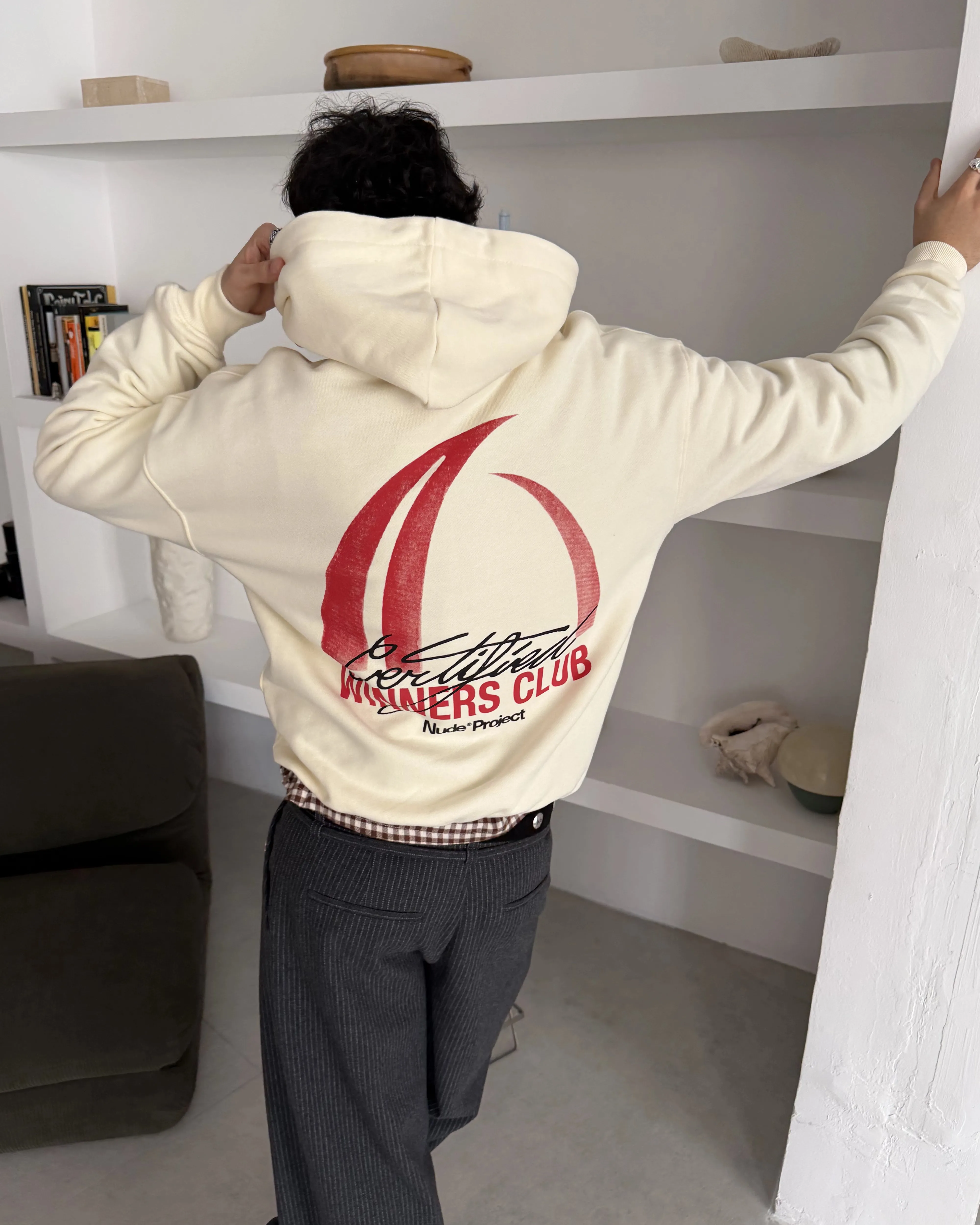 Daytona Hoodie Marshmallow sold by Nude Project product image thumbnail 4