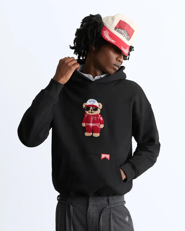 Turbo Ted Hoodie Black made by Nude Project