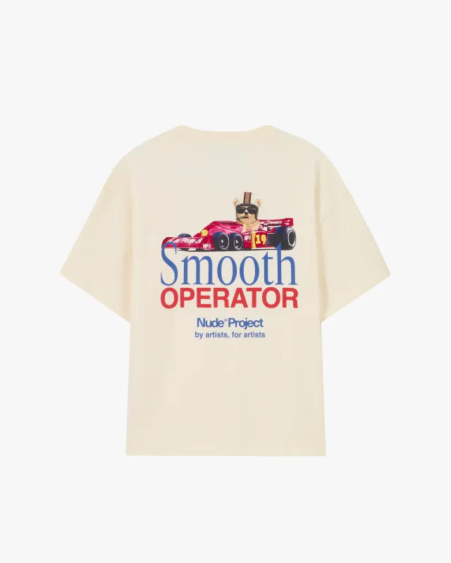Smooth Tee Marshmallow sold by Nude Project