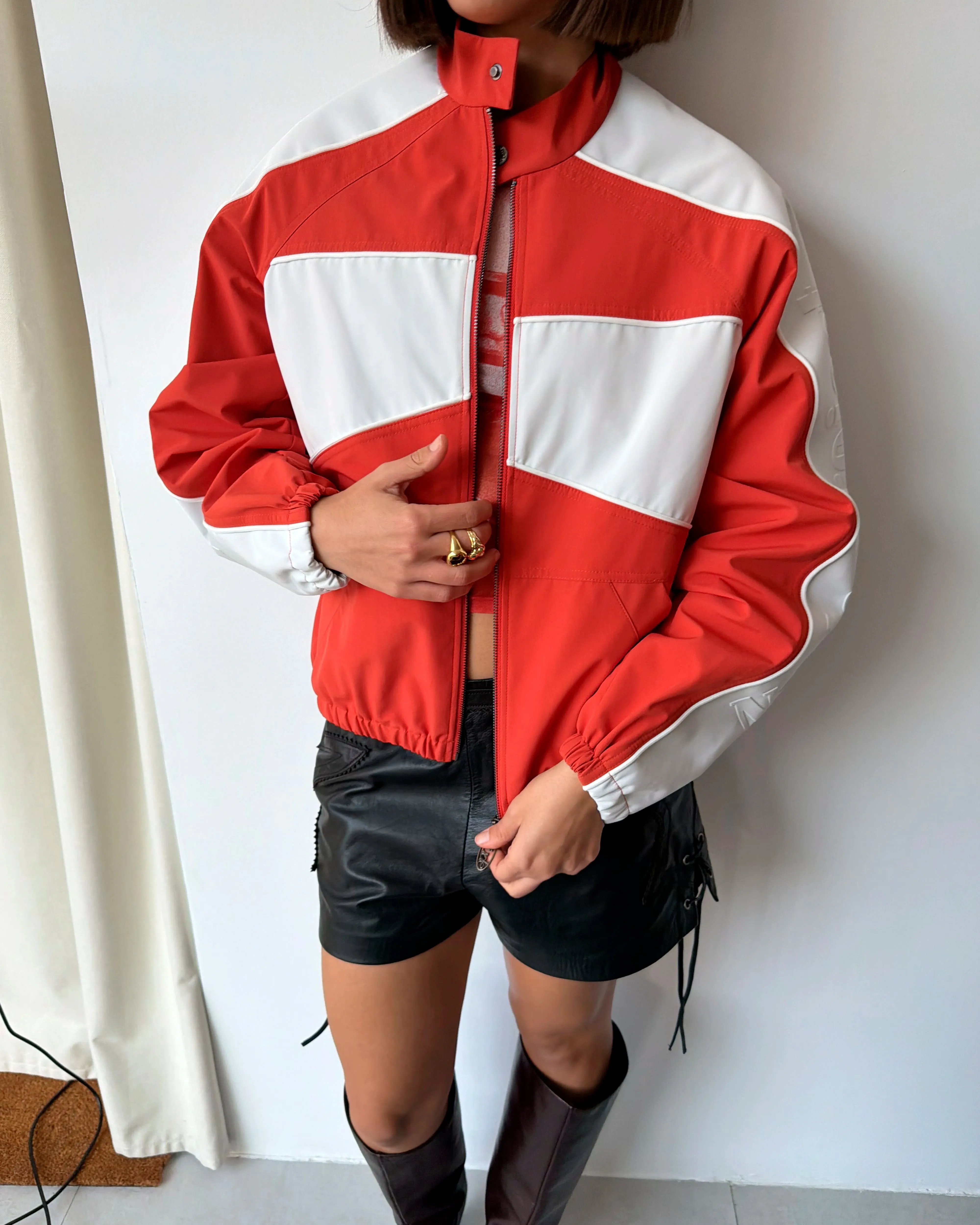 Racing Windbreaker Jacket sold by Nude Project product image thumbnail 4