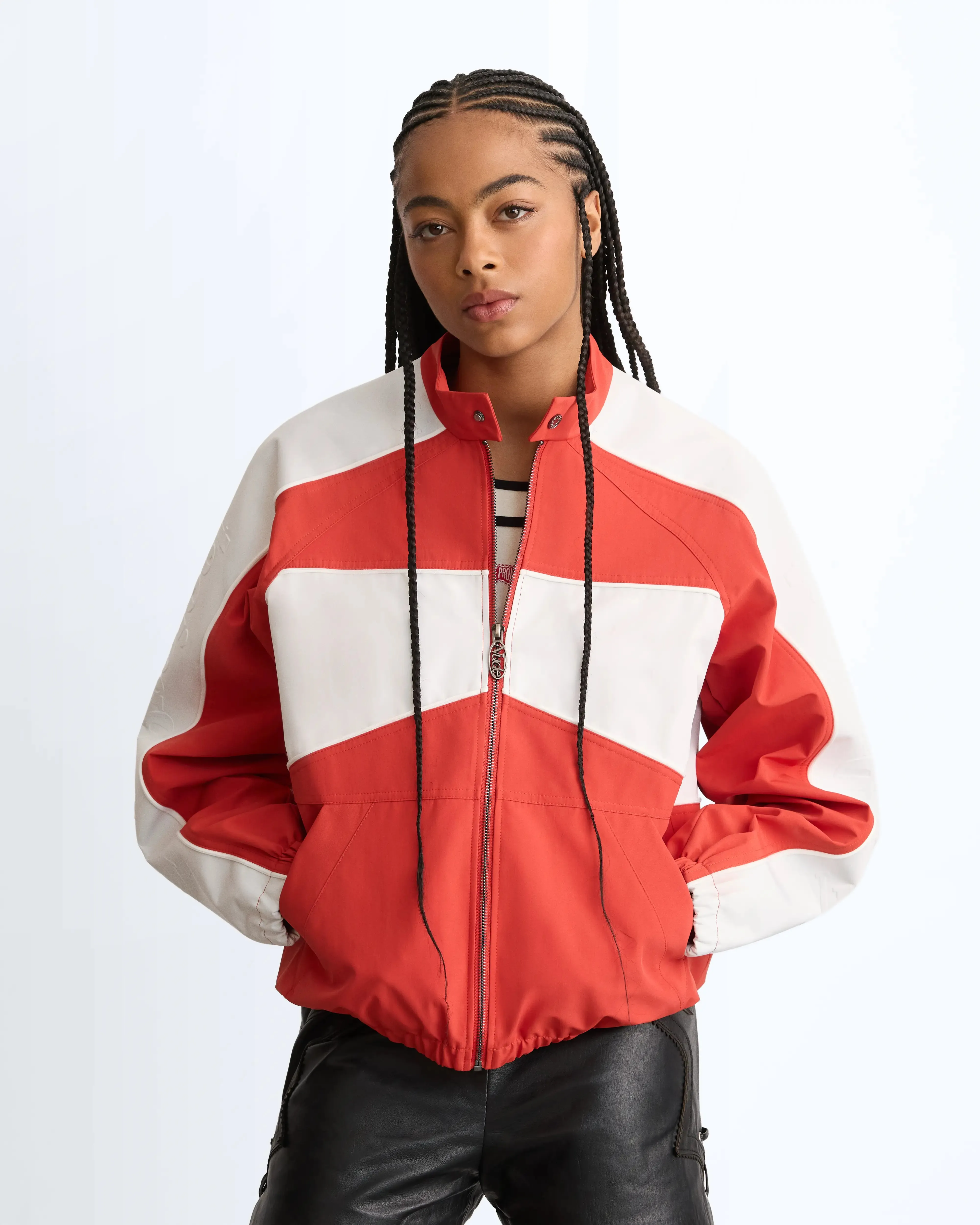 Racing Windbreaker Jacket sold by Nude Project product image thumbnail 5