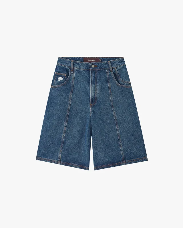 Denim Jorts Indigo made by Nude Project