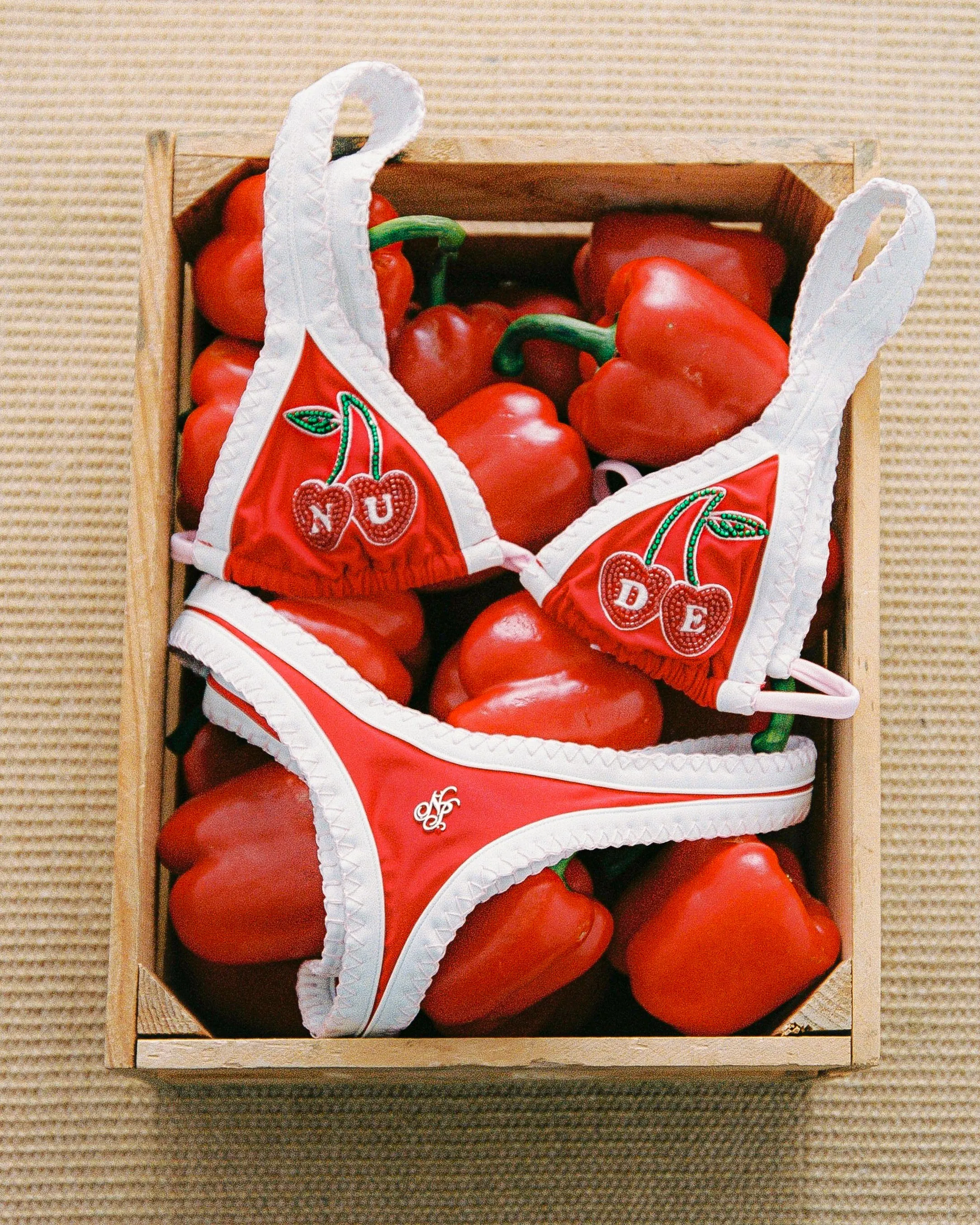 Coralite Bikini Bottom Red sold by Nude Project product image thumbnail 5