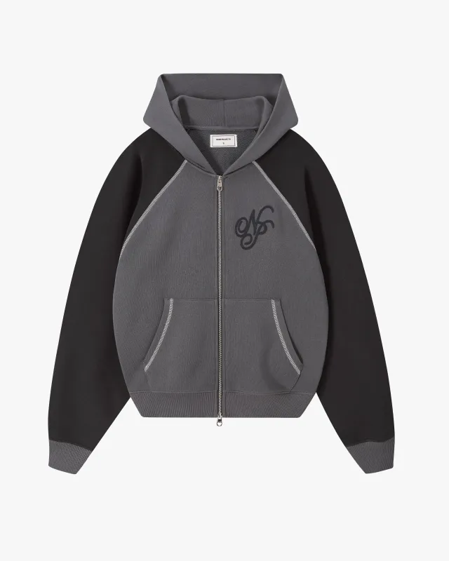 Team Zip-Up Hoodie Ash made by Nude Project