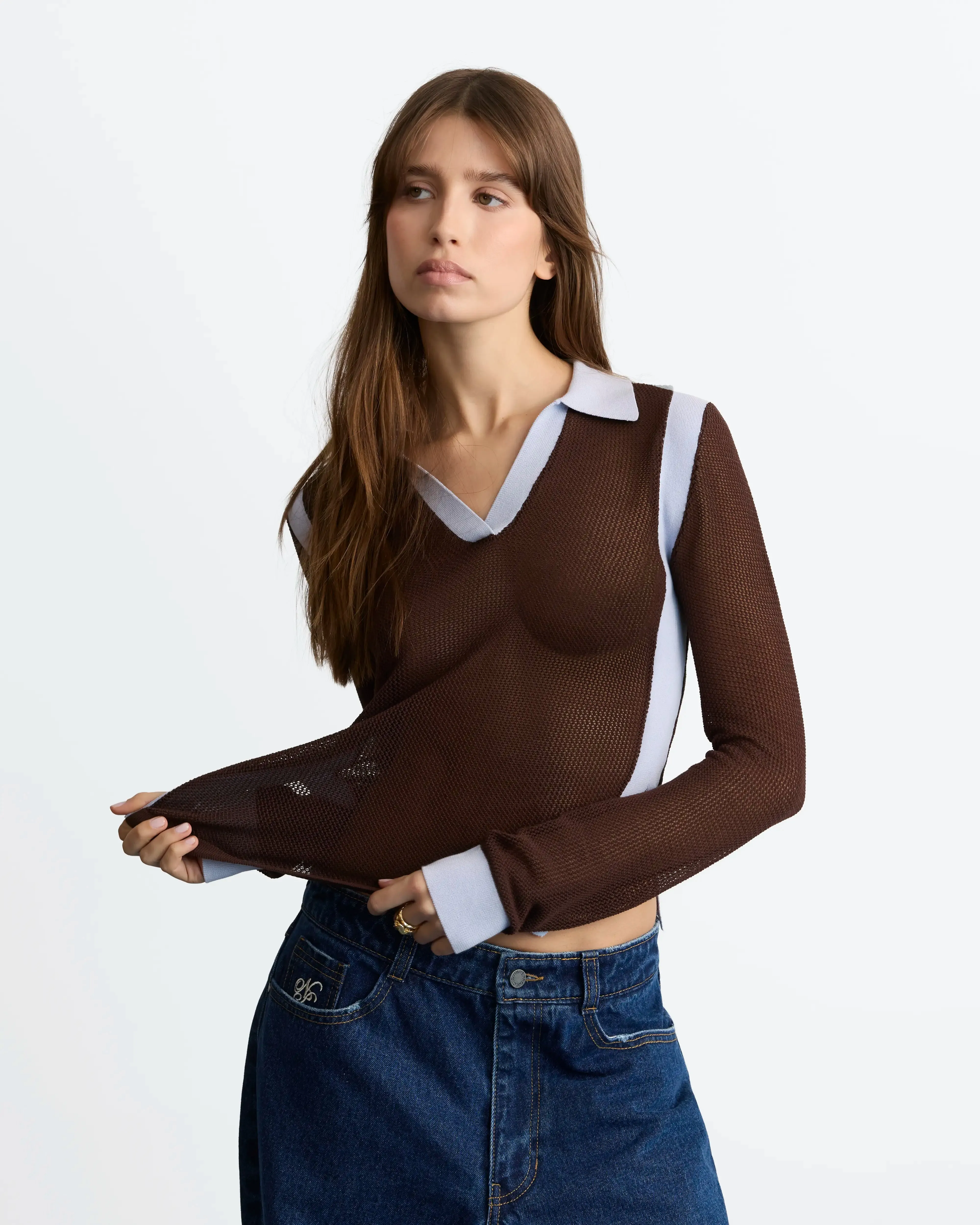 Vicario Knit Polo sold by Nude Project product image thumbnail 5