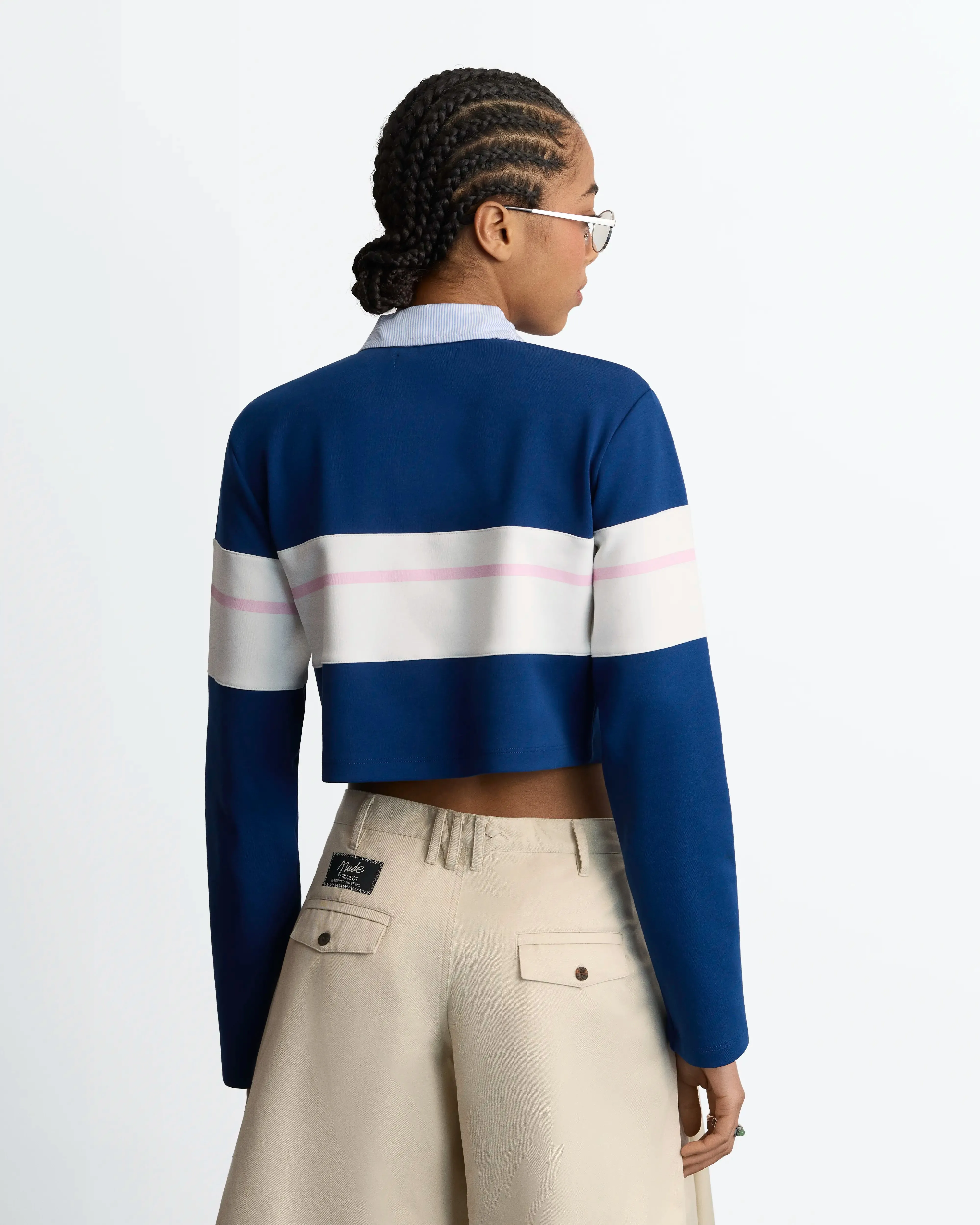 Hingis Cropped Polo sold by Nude Project product image thumbnail 4