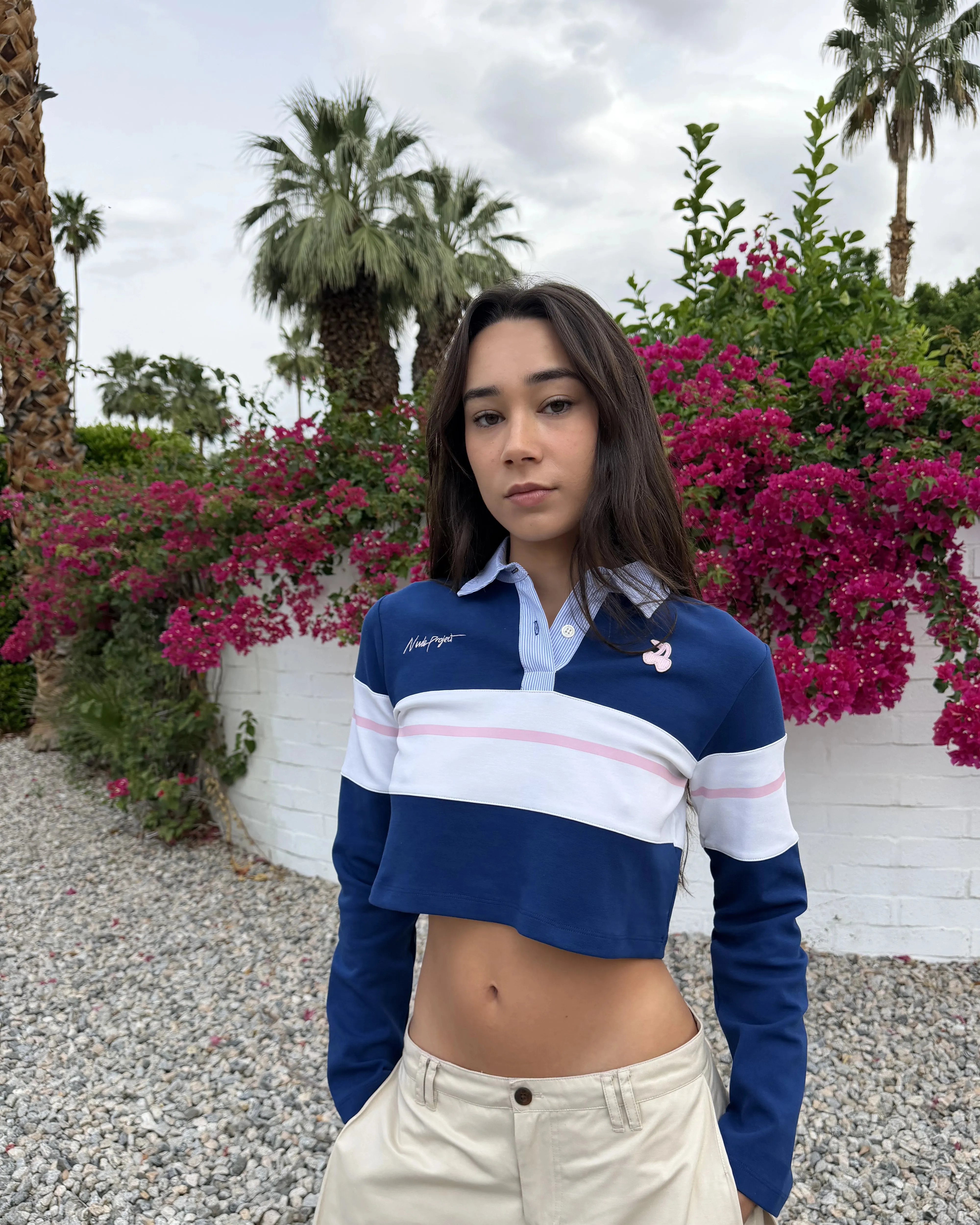 Hingis Cropped Polo sold by Nude Project product image thumbnail 3