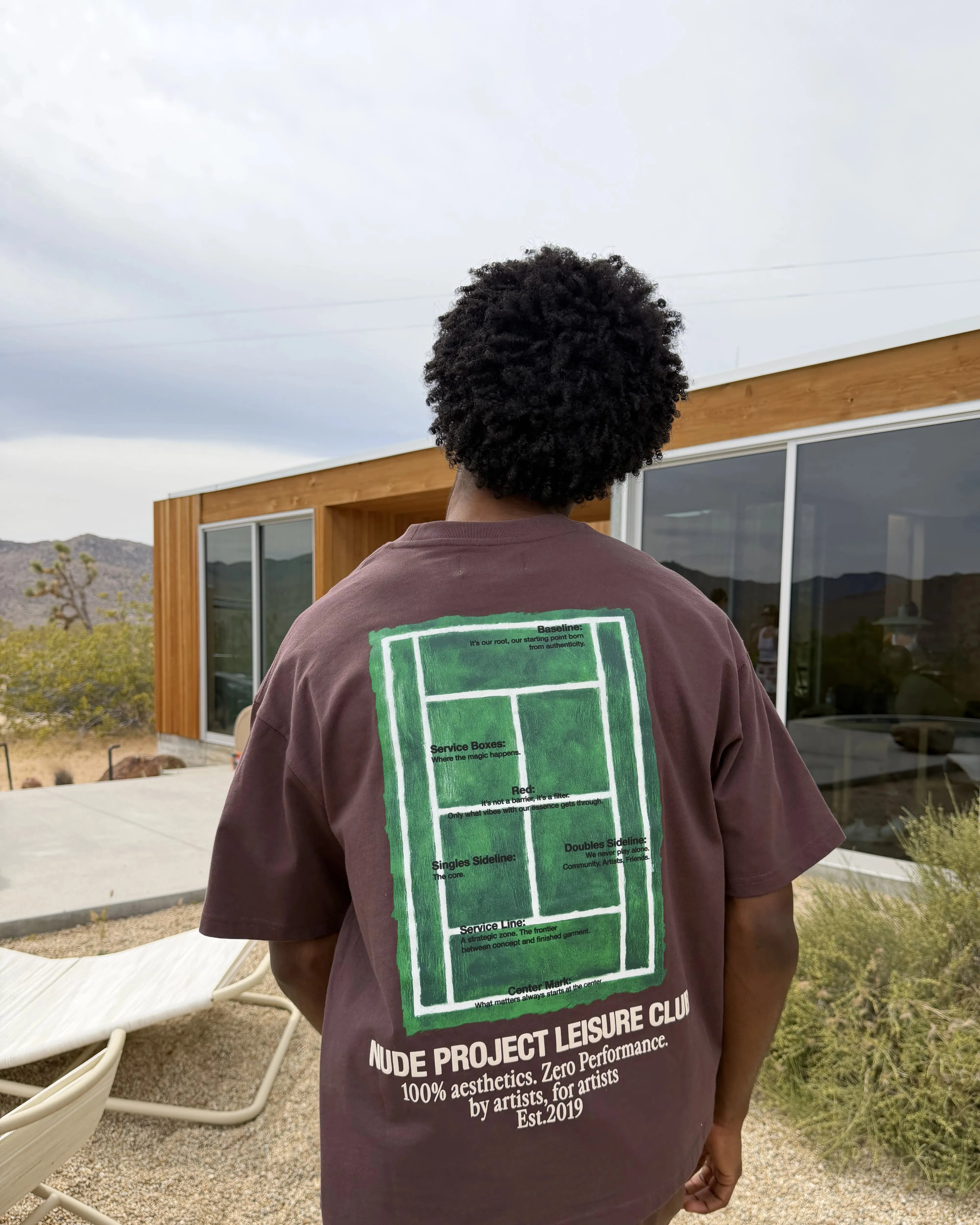 Court Tee Brown sold by Nude Project product image thumbnail 2