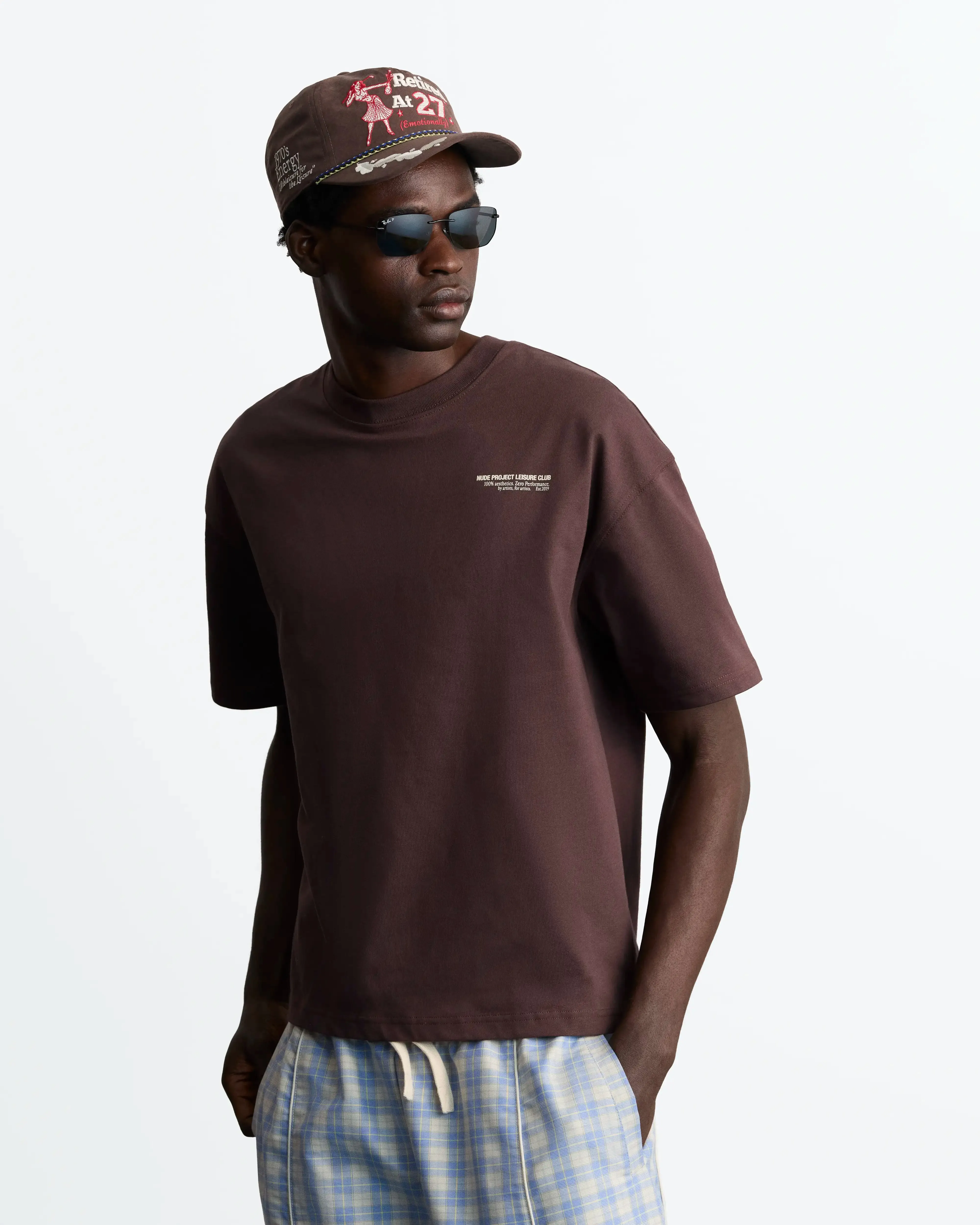 Court Tee Brown sold by Nude Project product image thumbnail 5