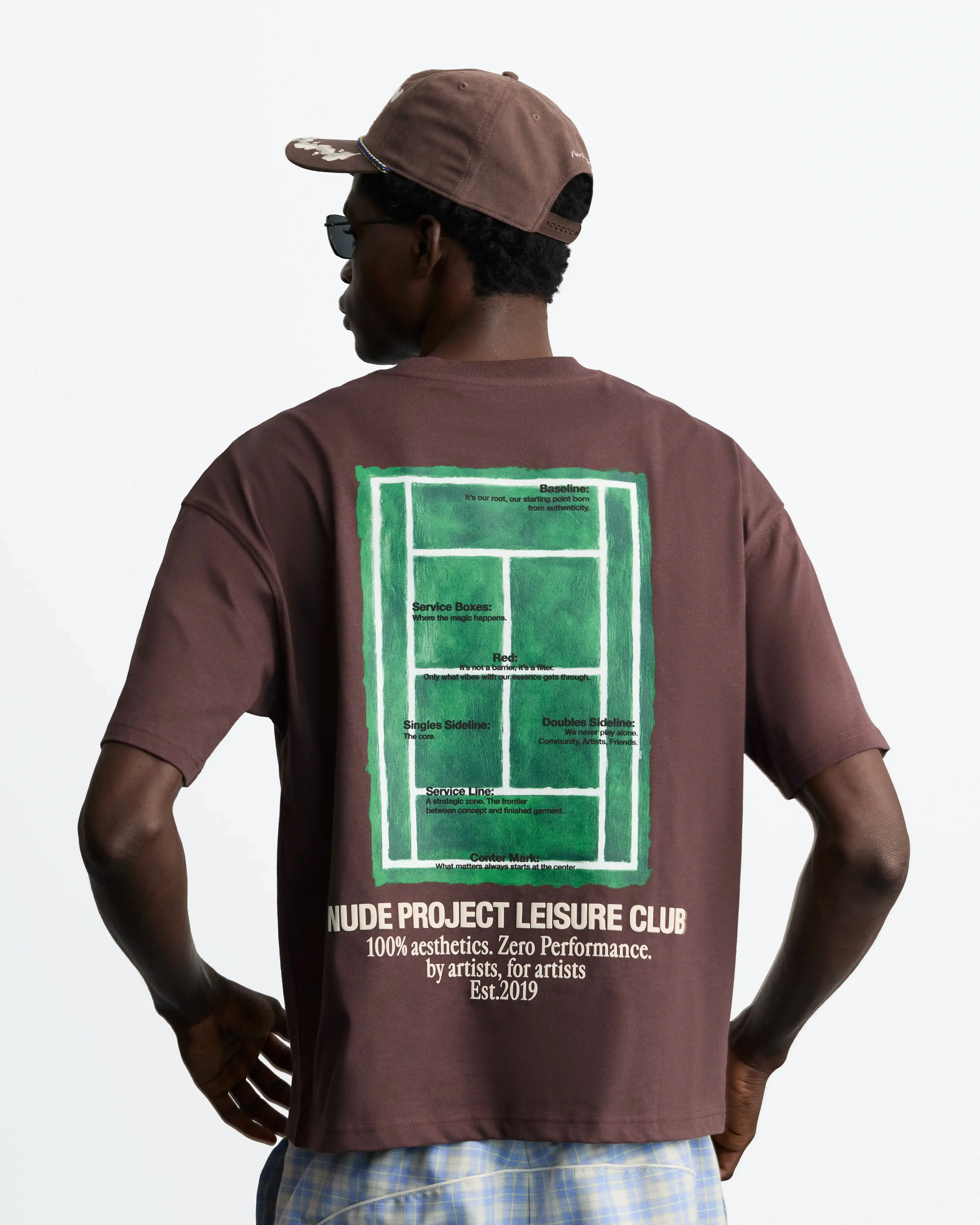 Court Tee Brown sold by Nude Project product image thumbnail 4