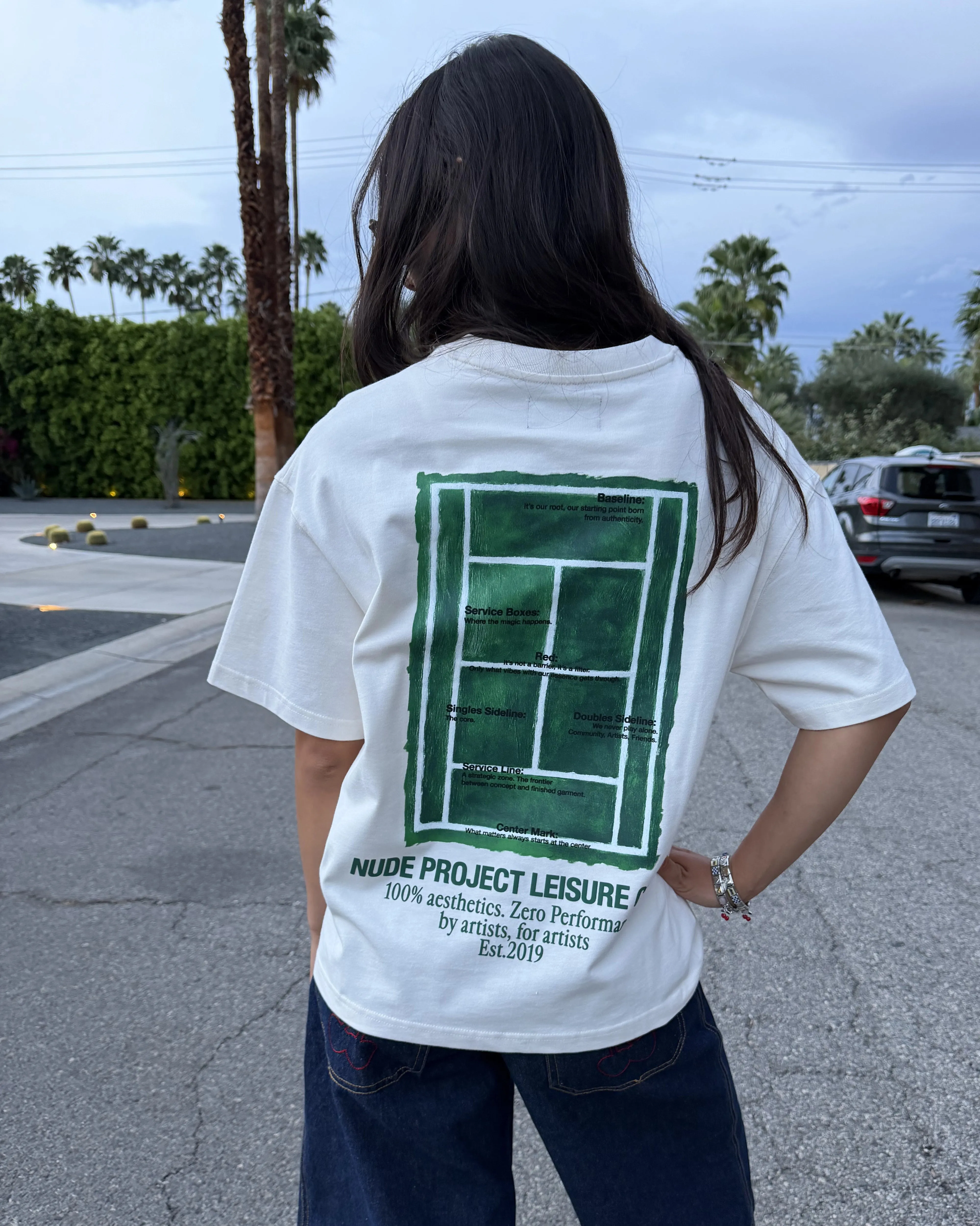 Court Tee Ivory sold by Nude Project product image thumbnail 5