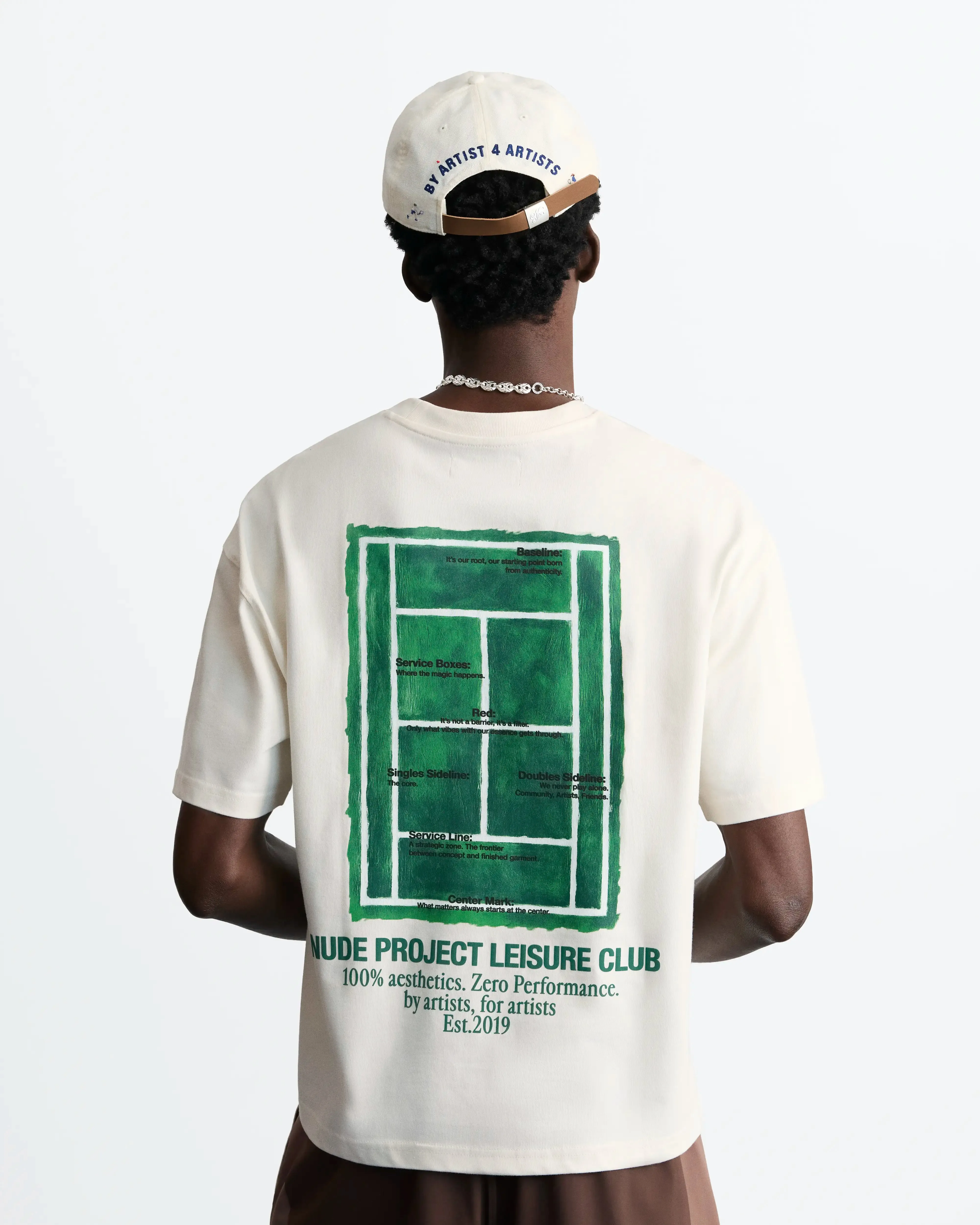 Court Tee Ivory sold by Nude Project product image thumbnail 4