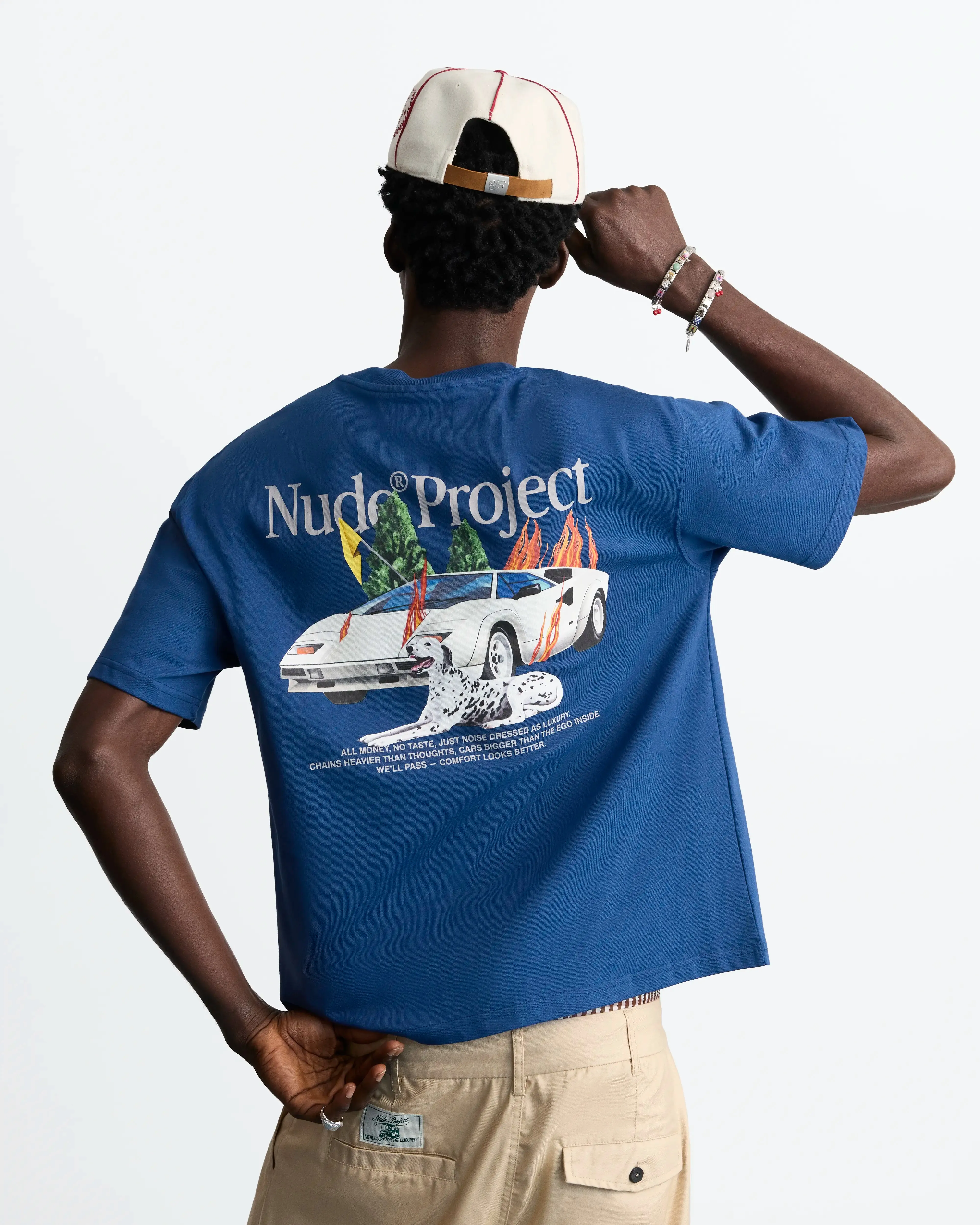 Belfort Tee Navy sold by Nude Project product image thumbnail 4