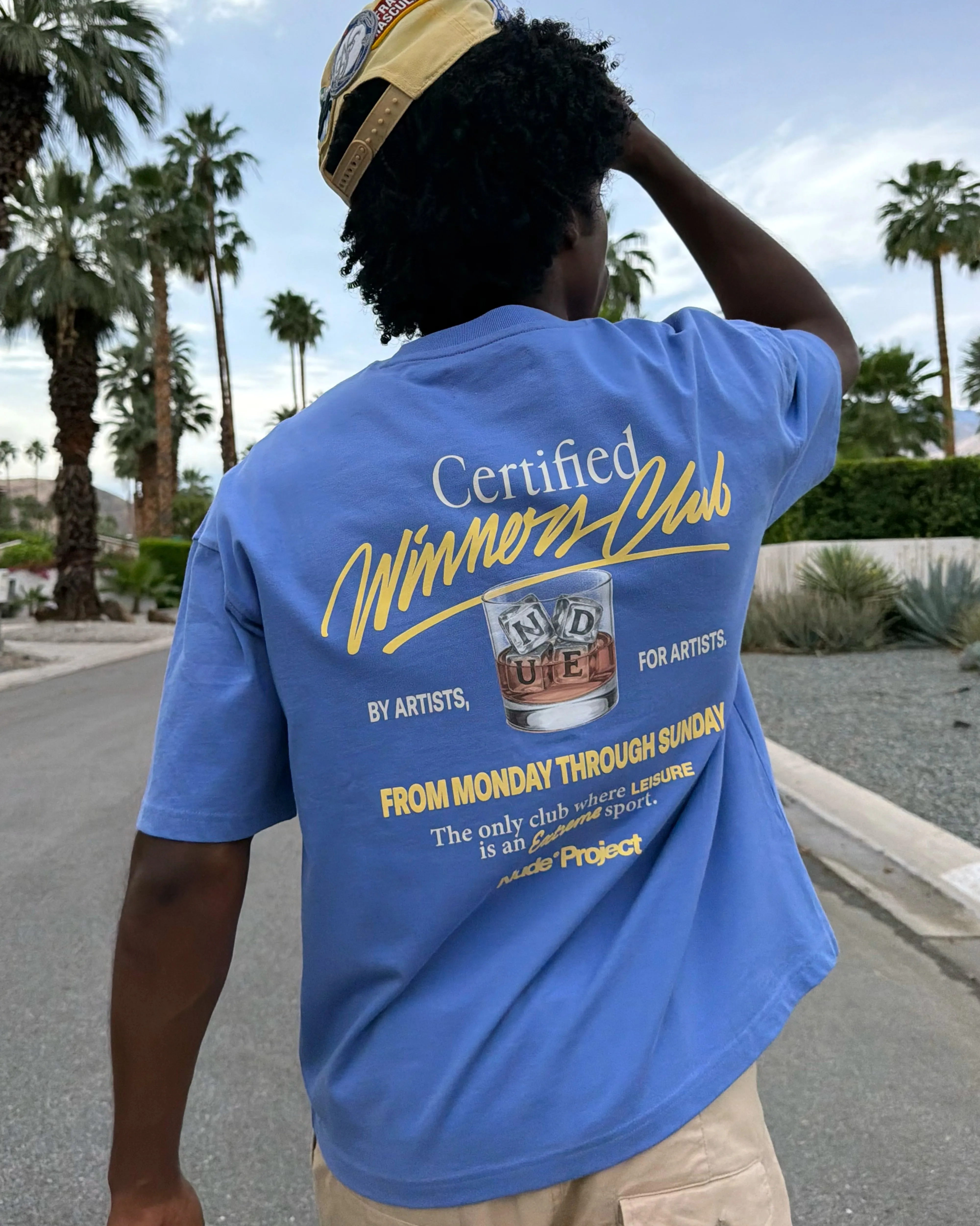 Winners Club Tee Blue sold by Nude Project product image thumbnail 2