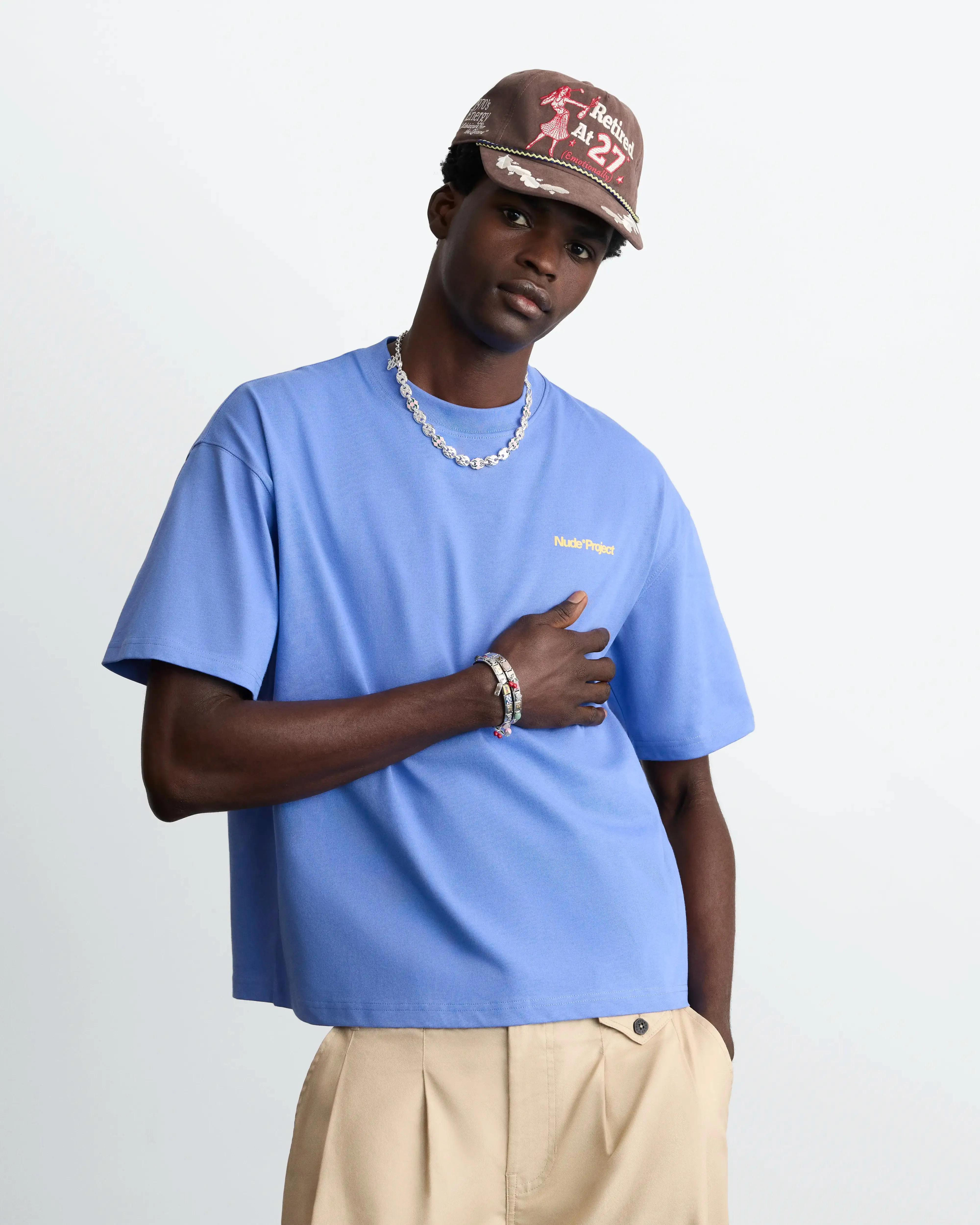 Winners Club Tee Blue sold by Nude Project product image thumbnail 5