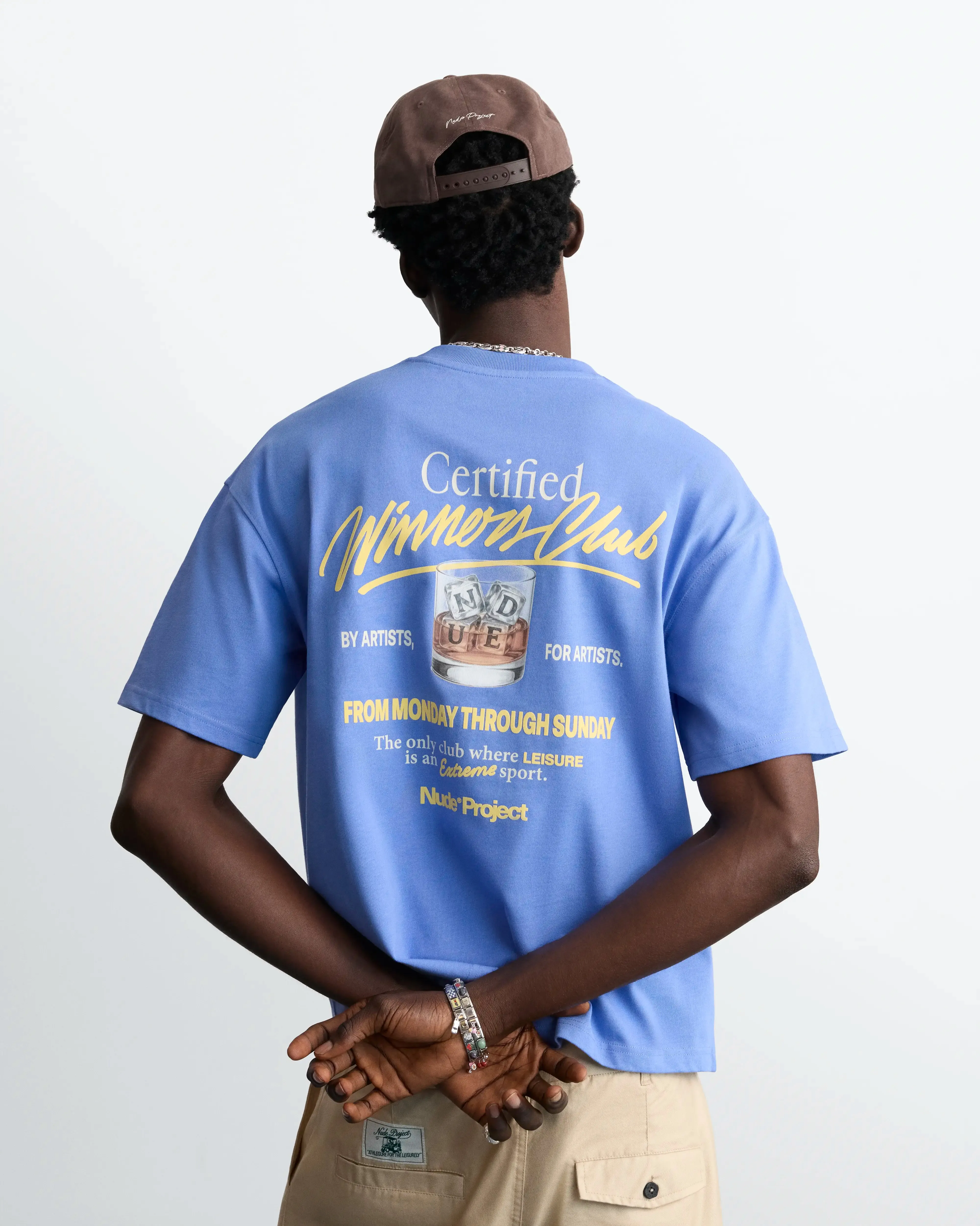 Winners Club Tee Blue sold by Nude Project product image thumbnail 4
