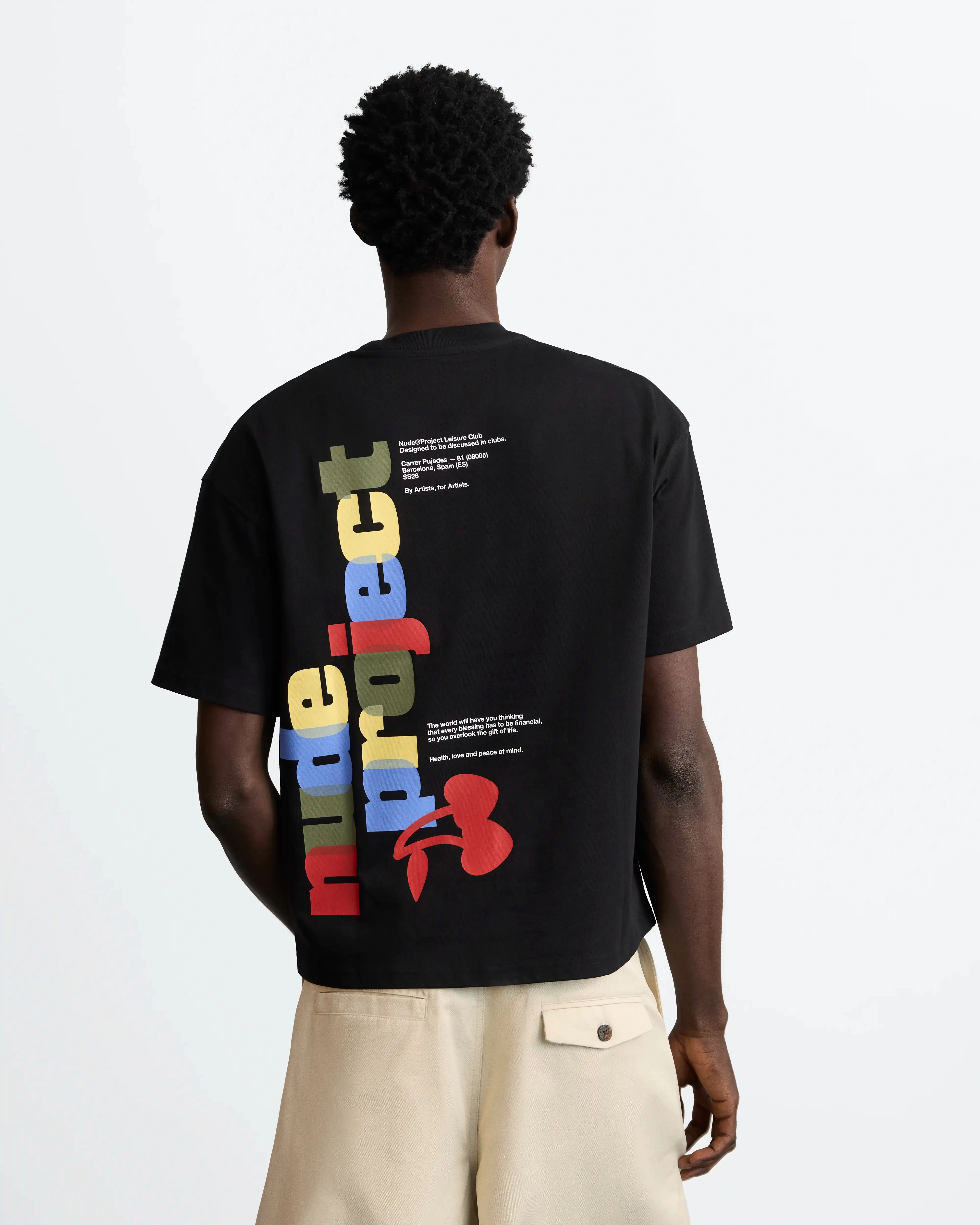 Brixton Tee Black sold by Nude Project product image thumbnail 4