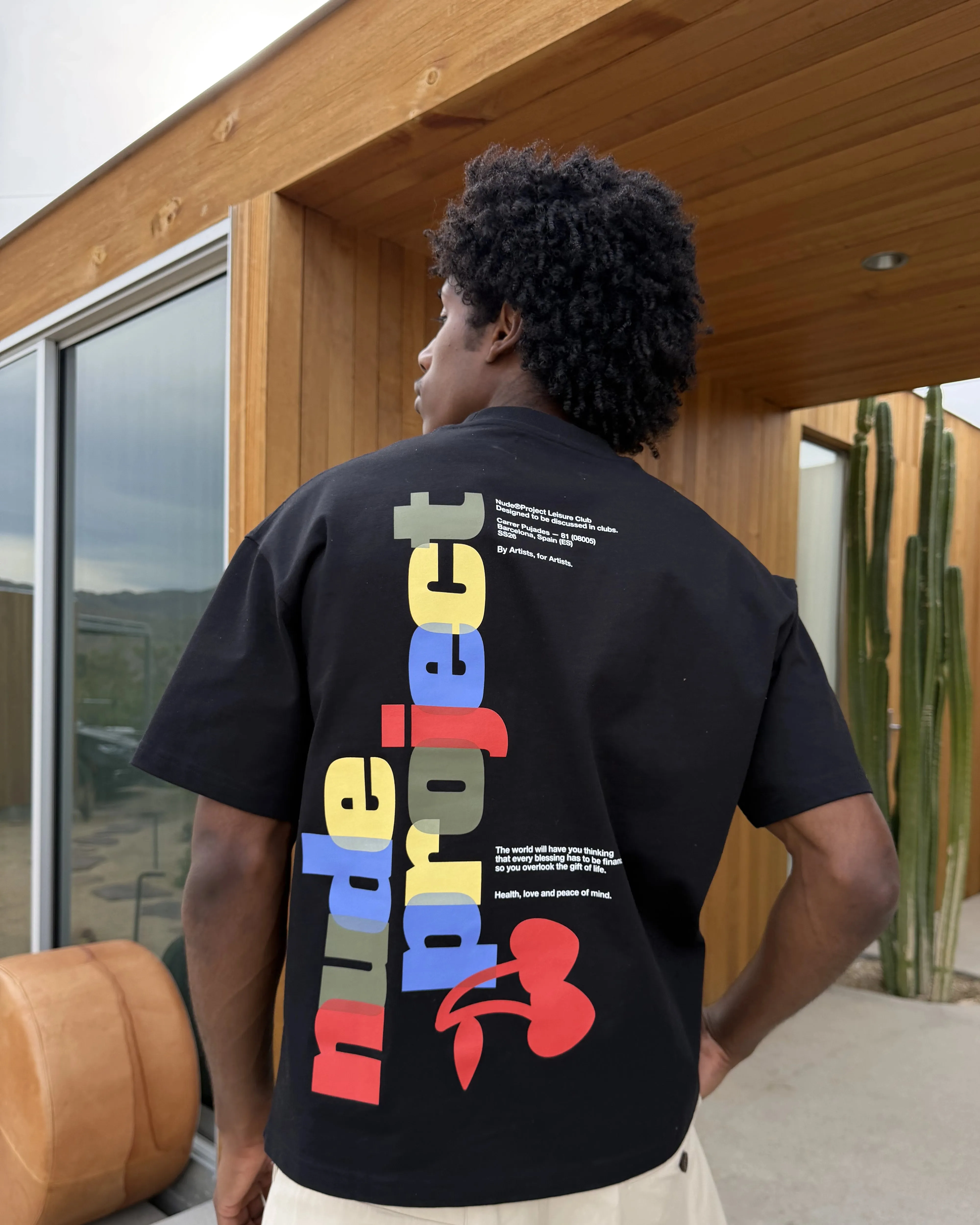 Brixton Tee Black sold by Nude Project product image thumbnail 2