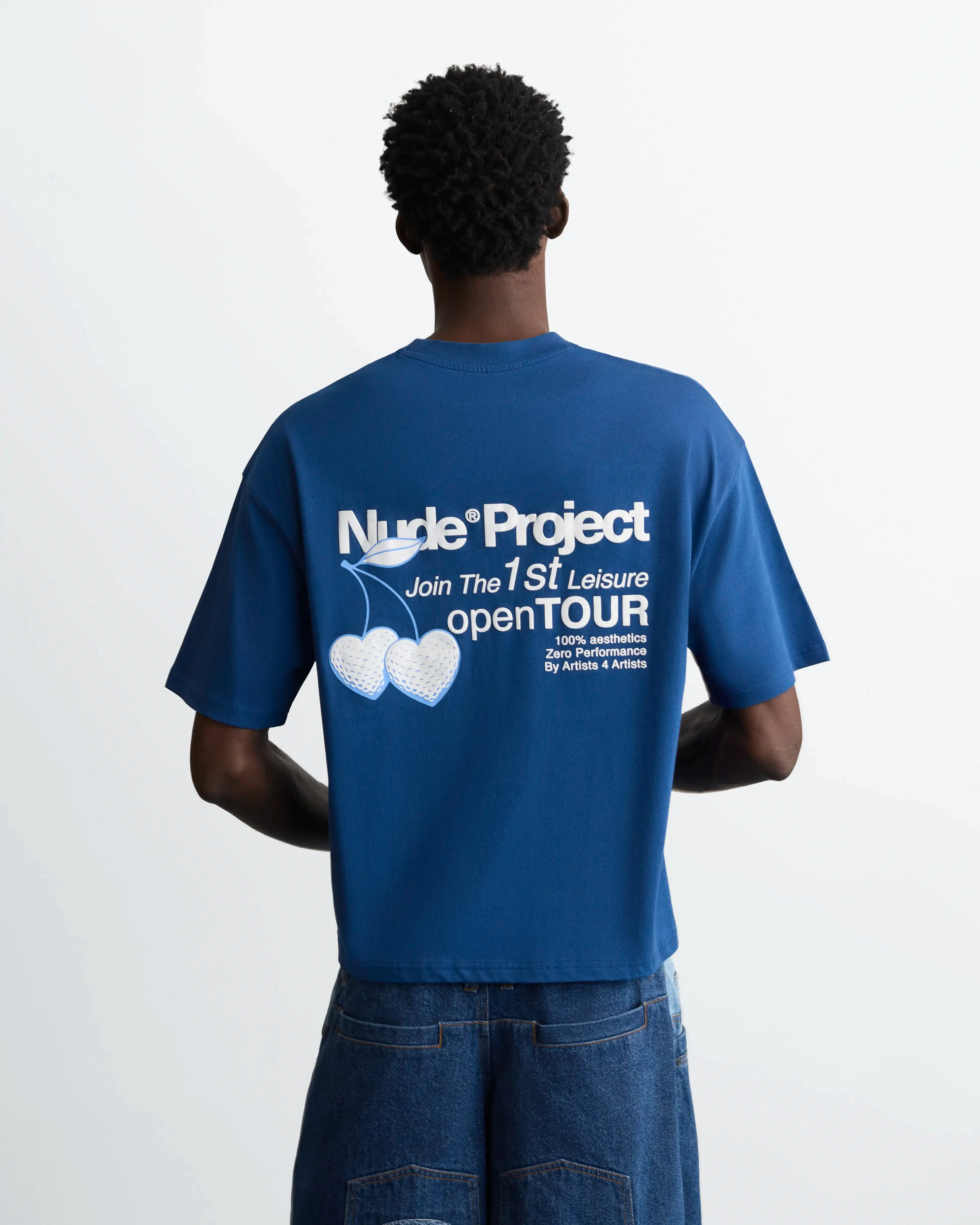 Leisure Tour Tee Navy sold by Nude Project product image thumbnail 5