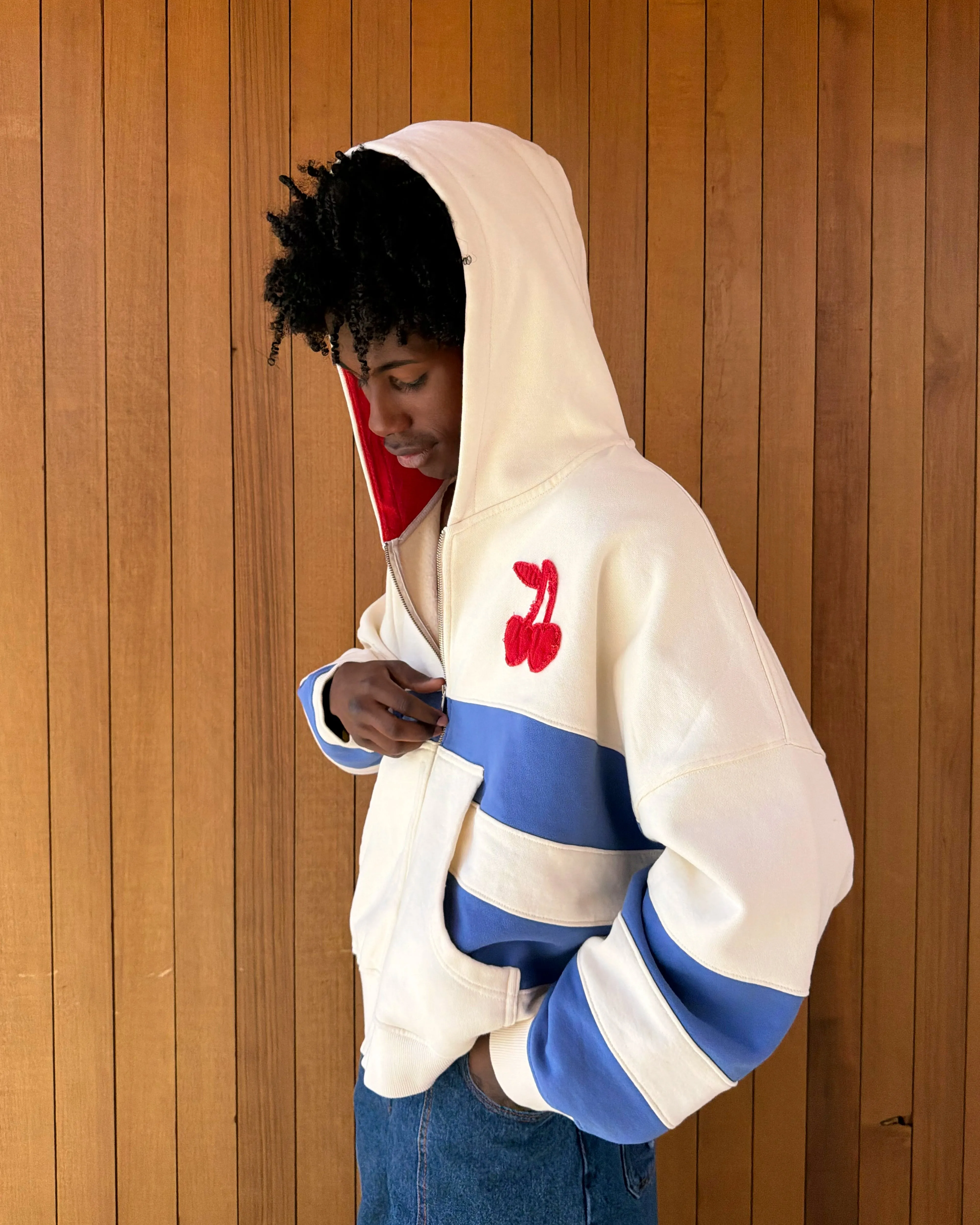Sideline Zip-Up Hoodie sold by Nude Project product image thumbnail 4