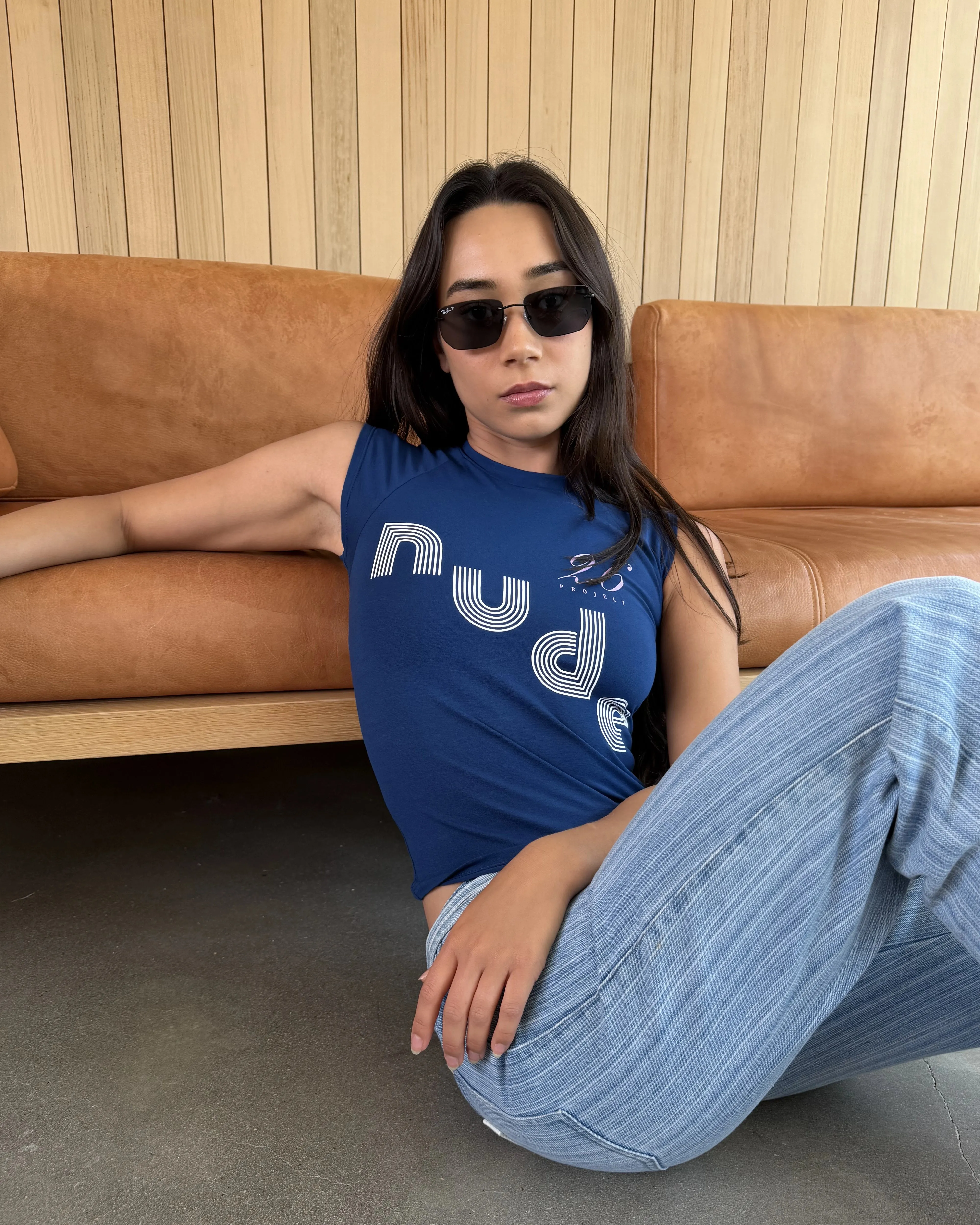 Privé Top Navy sold by Nude Project product image thumbnail 5