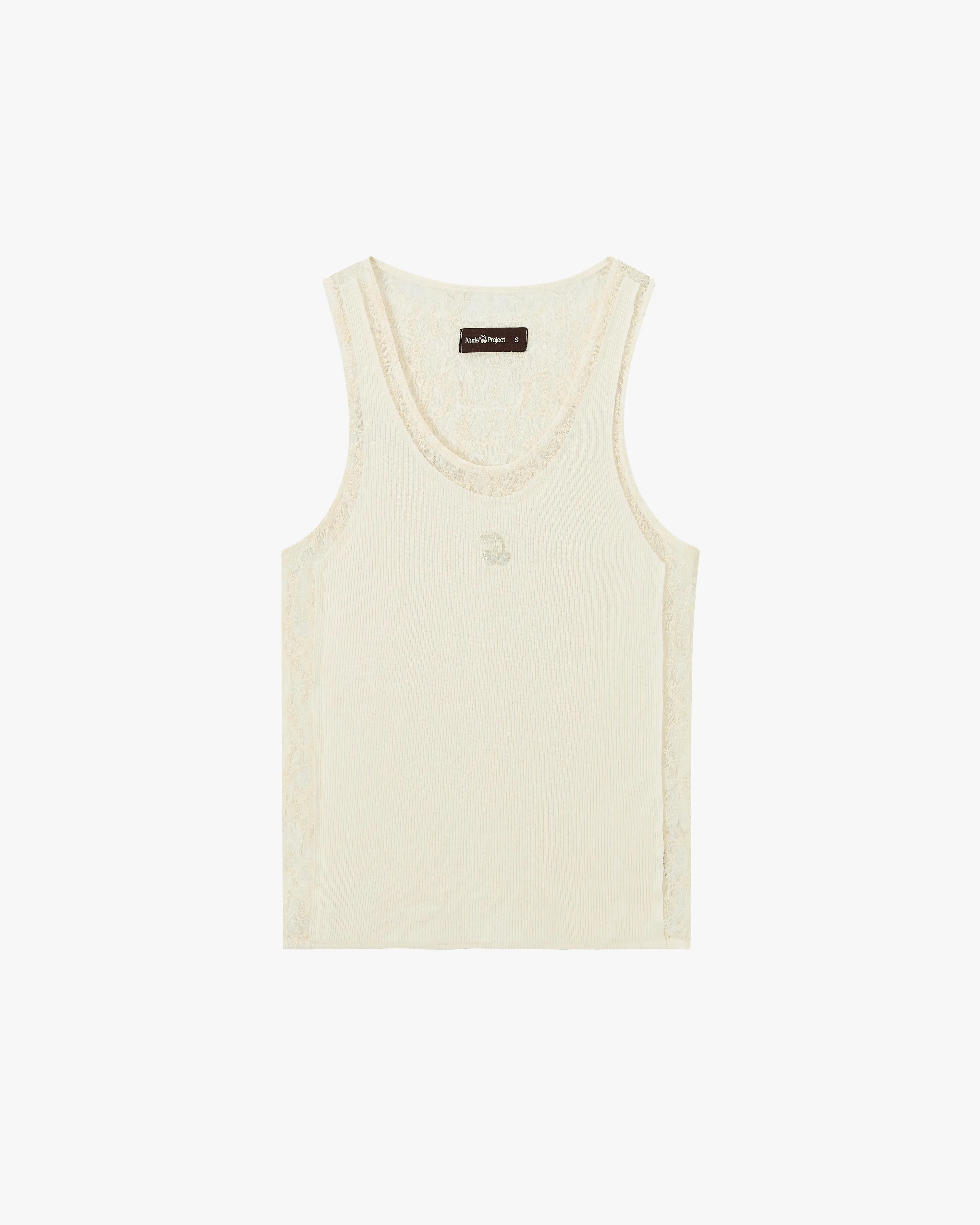 Cady Tank Top Ivory sold by Nude Project product image thumbnail 2