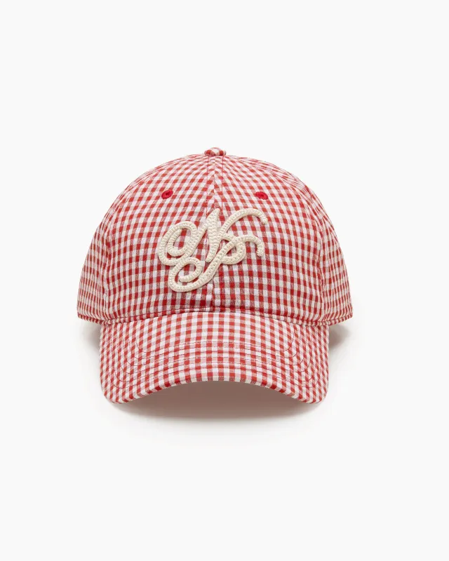 Vichy Cap Red made by Nude Project