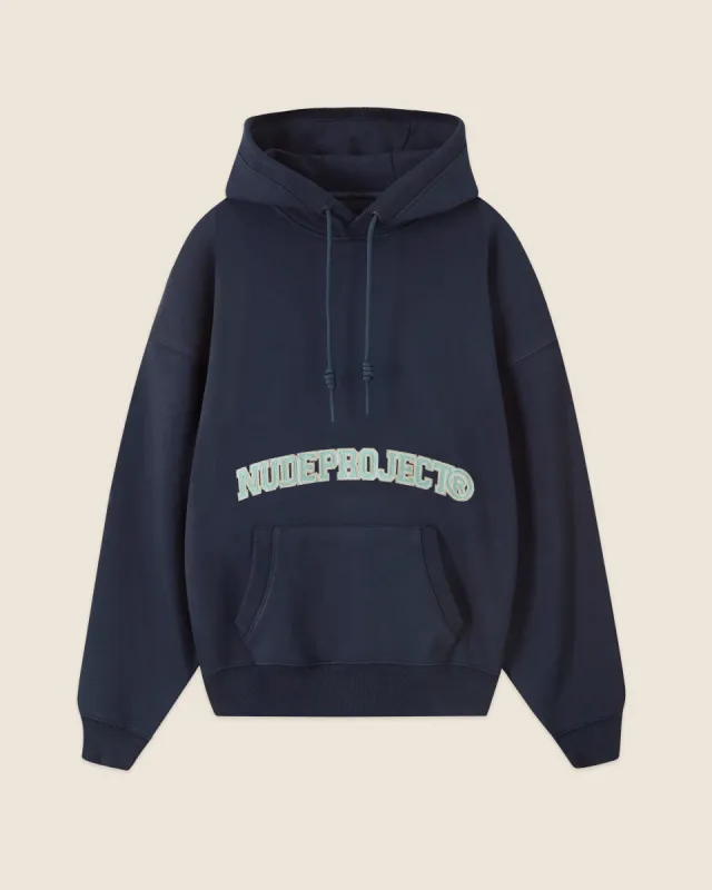 TWENTY THREE HOOD NAVY sold by Nude Project