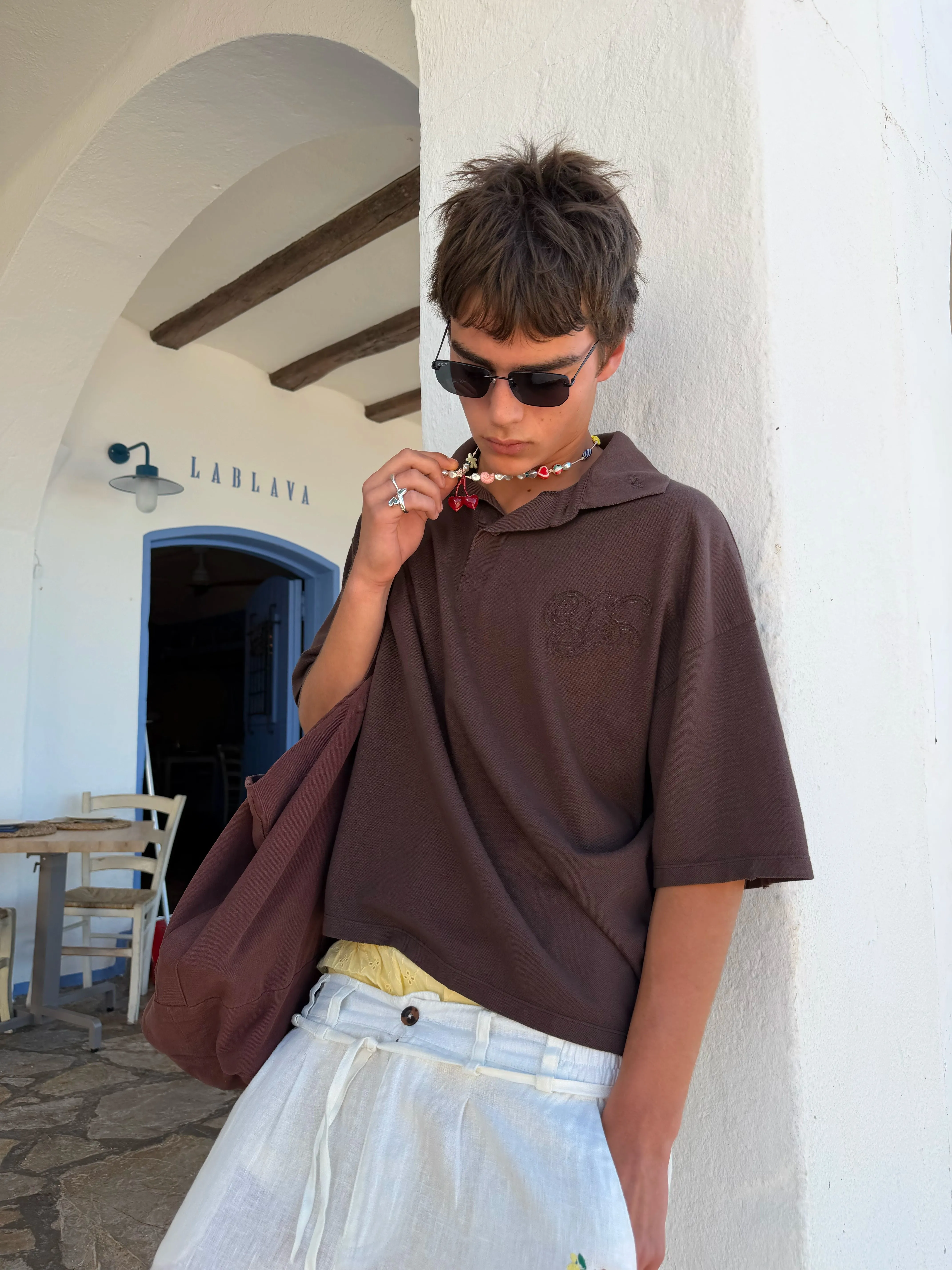 Riviera Polo Brown sold by Nude Project product image thumbnail 2