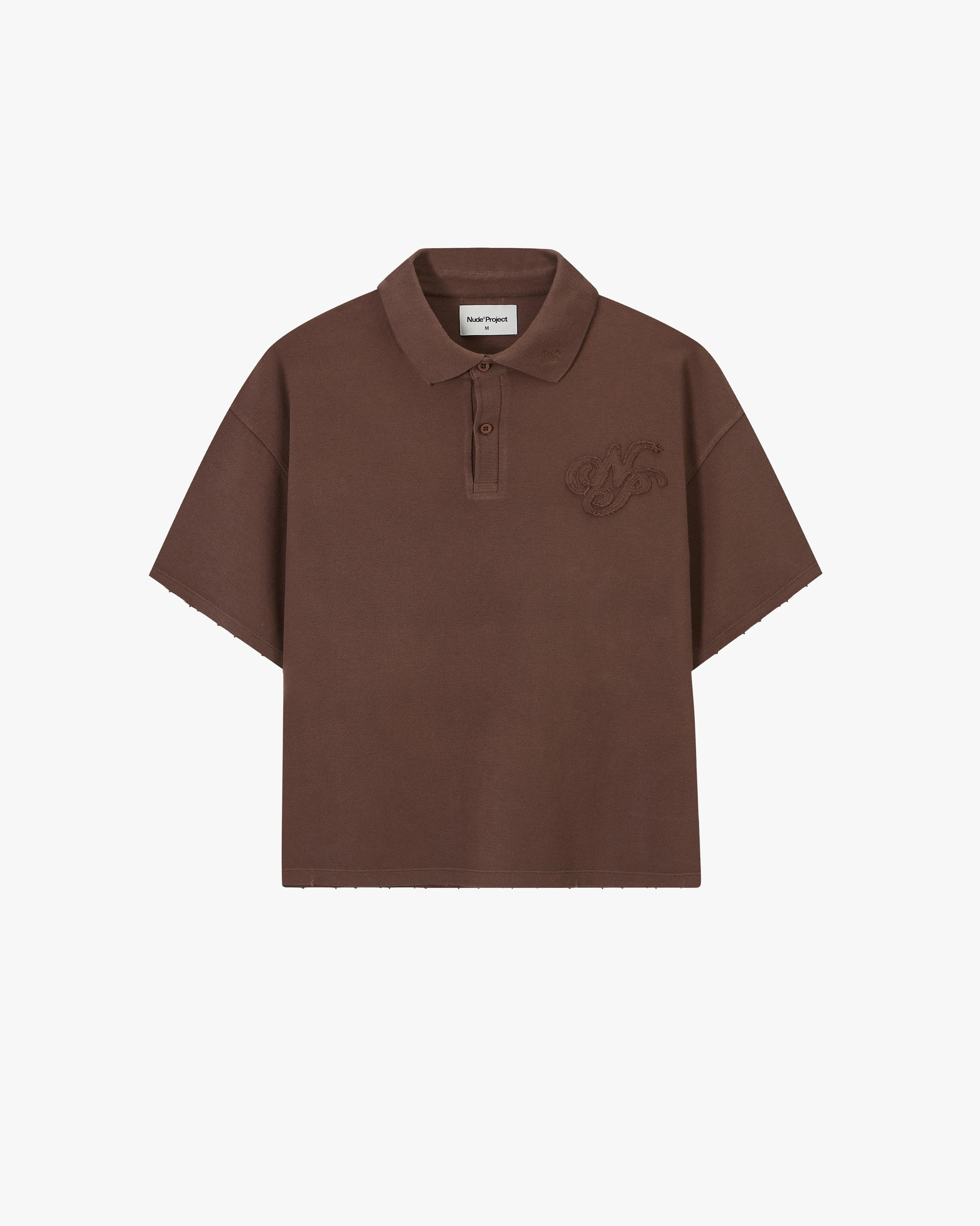 Riviera Polo Brown sold by Nude Project