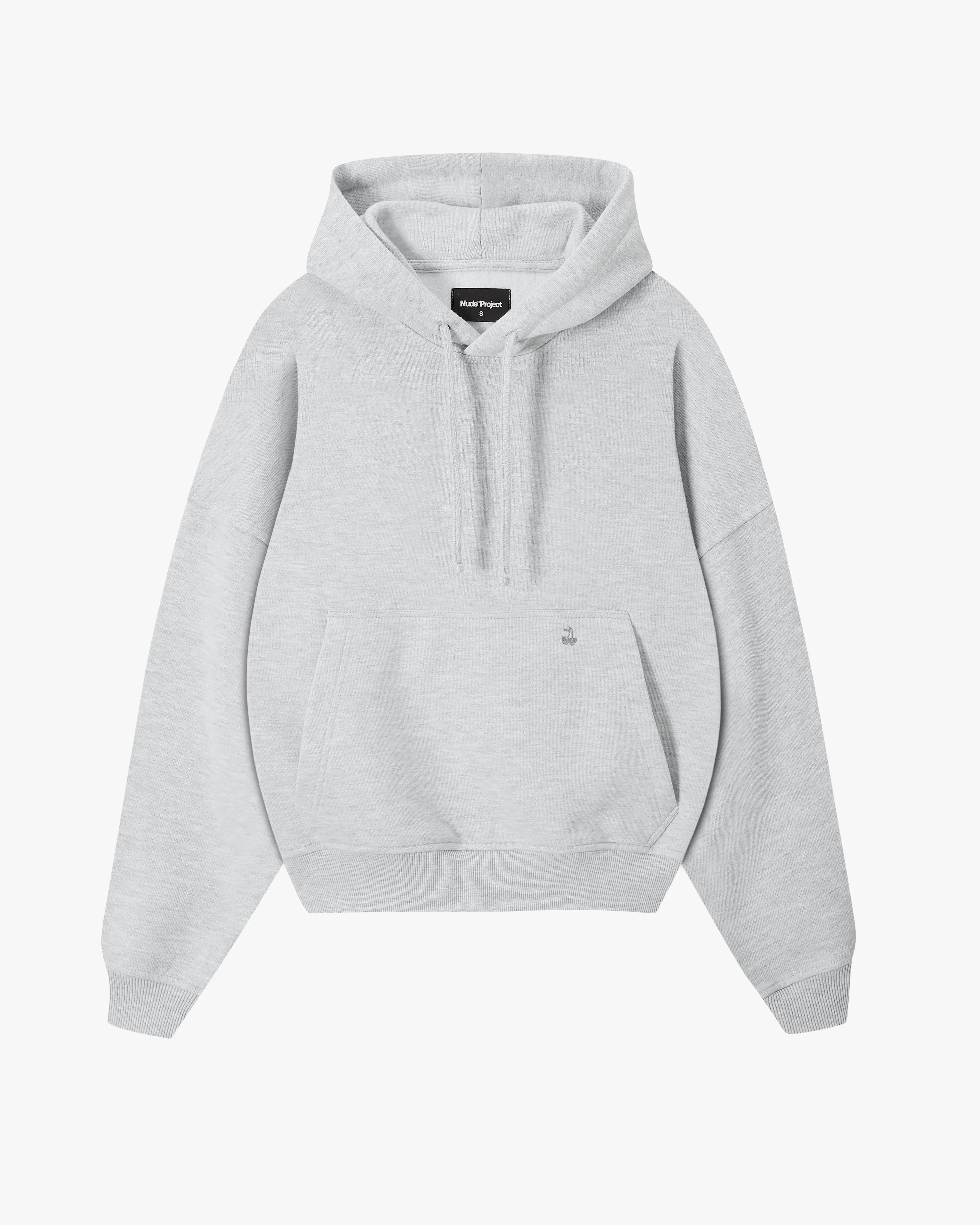 Marble Hoodie Grey Melange sold by Nude Project product image thumbnail 3
