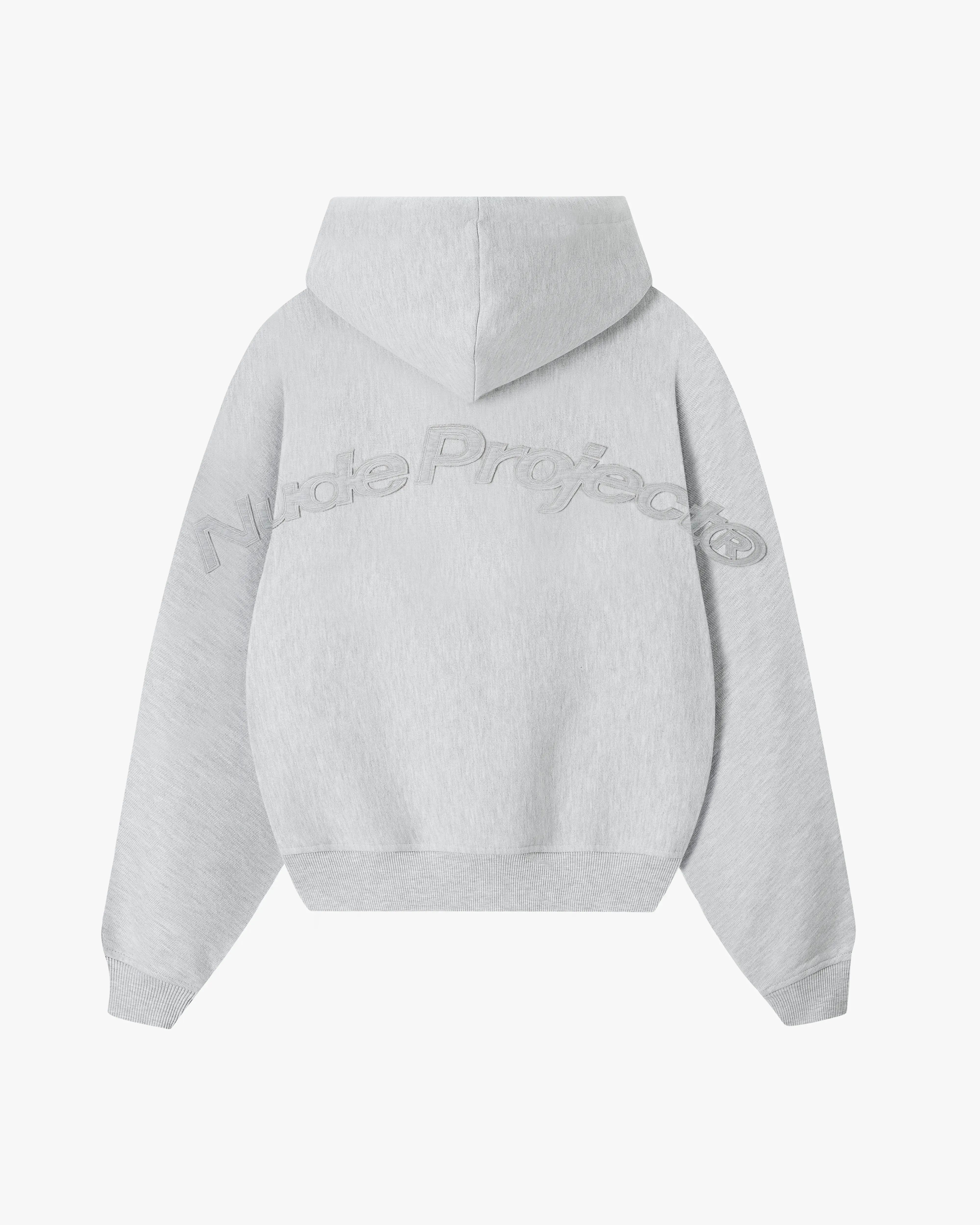 Marble Hoodie Grey Melange sold by Nude Project
