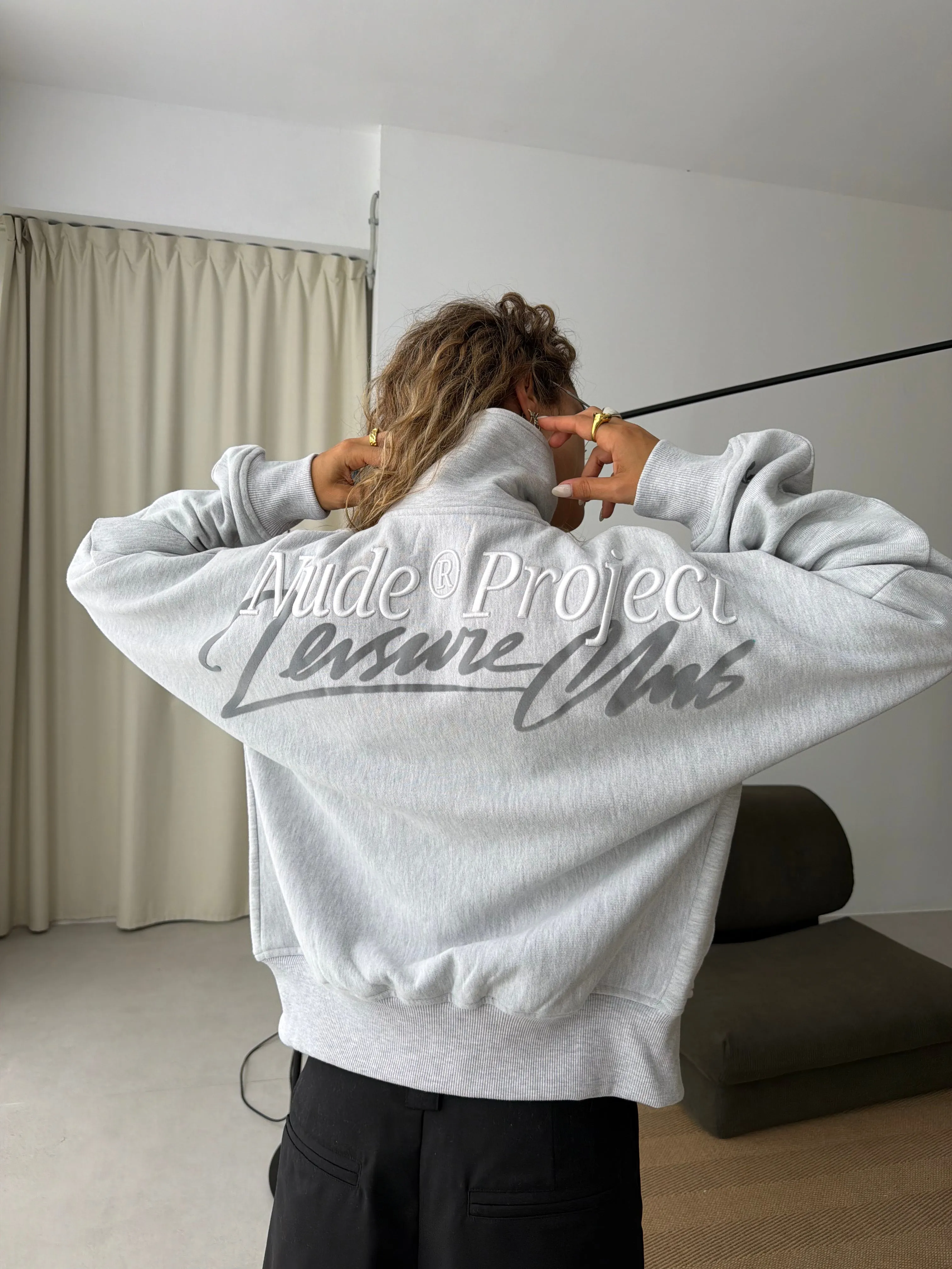 Leisure Club Zip-Up sold by Nude Project product image thumbnail 2