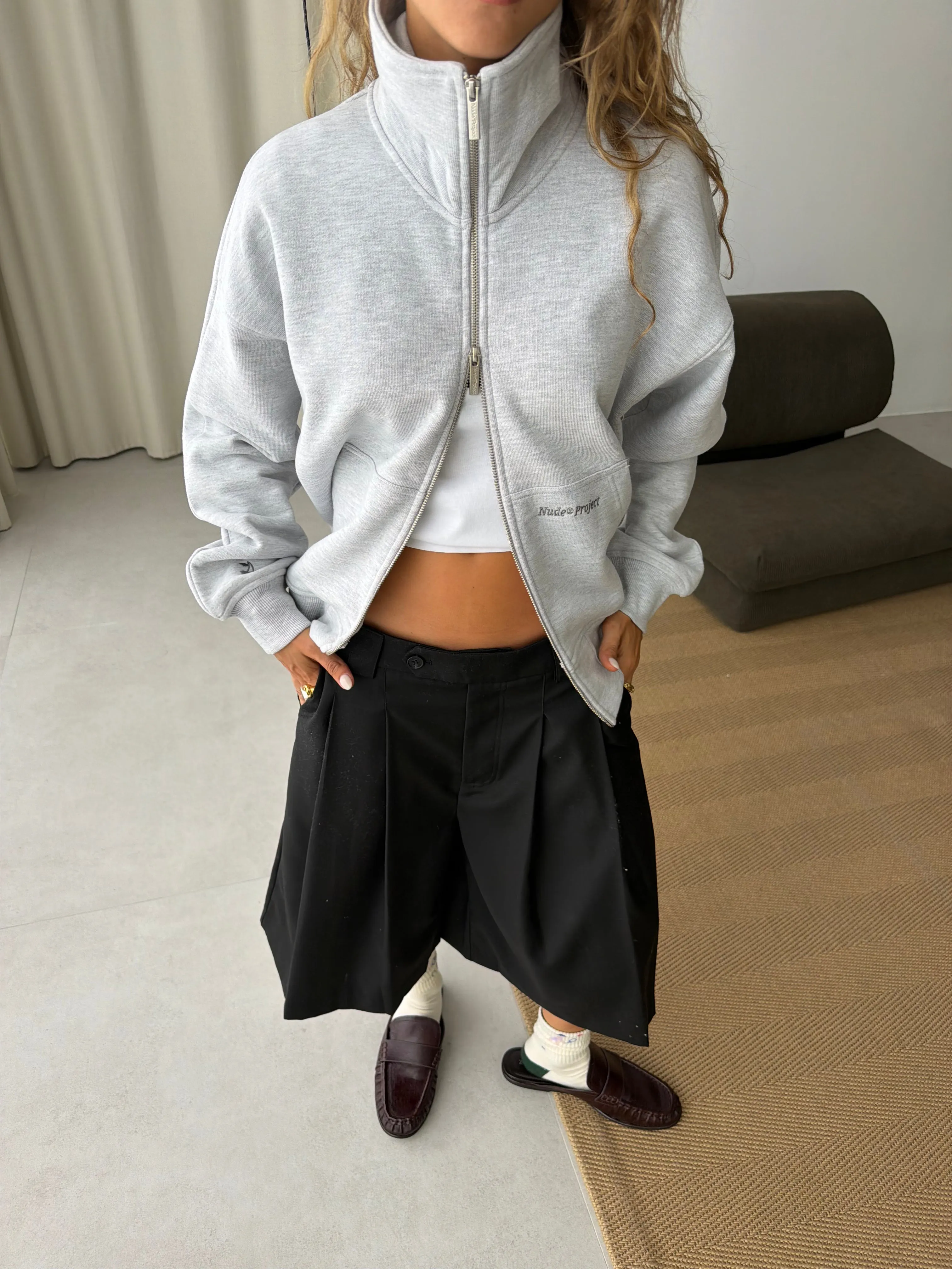 Leisure Club Zip-Up sold by Nude Project product image thumbnail 4
