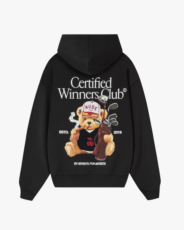 Winner Hoodie Black made by Nude Project
