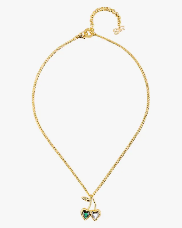 Hearts Necklace Gold made by Nude Project