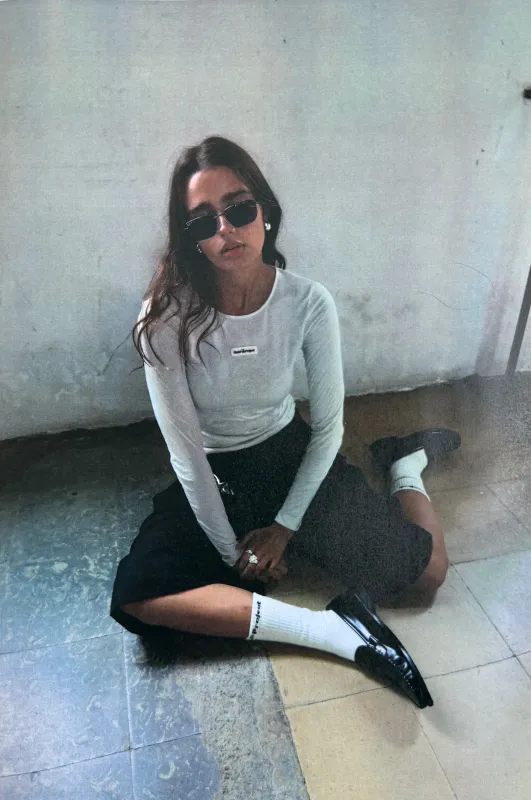 Basic Long-Sleeve Tee Grey made by Nude Project