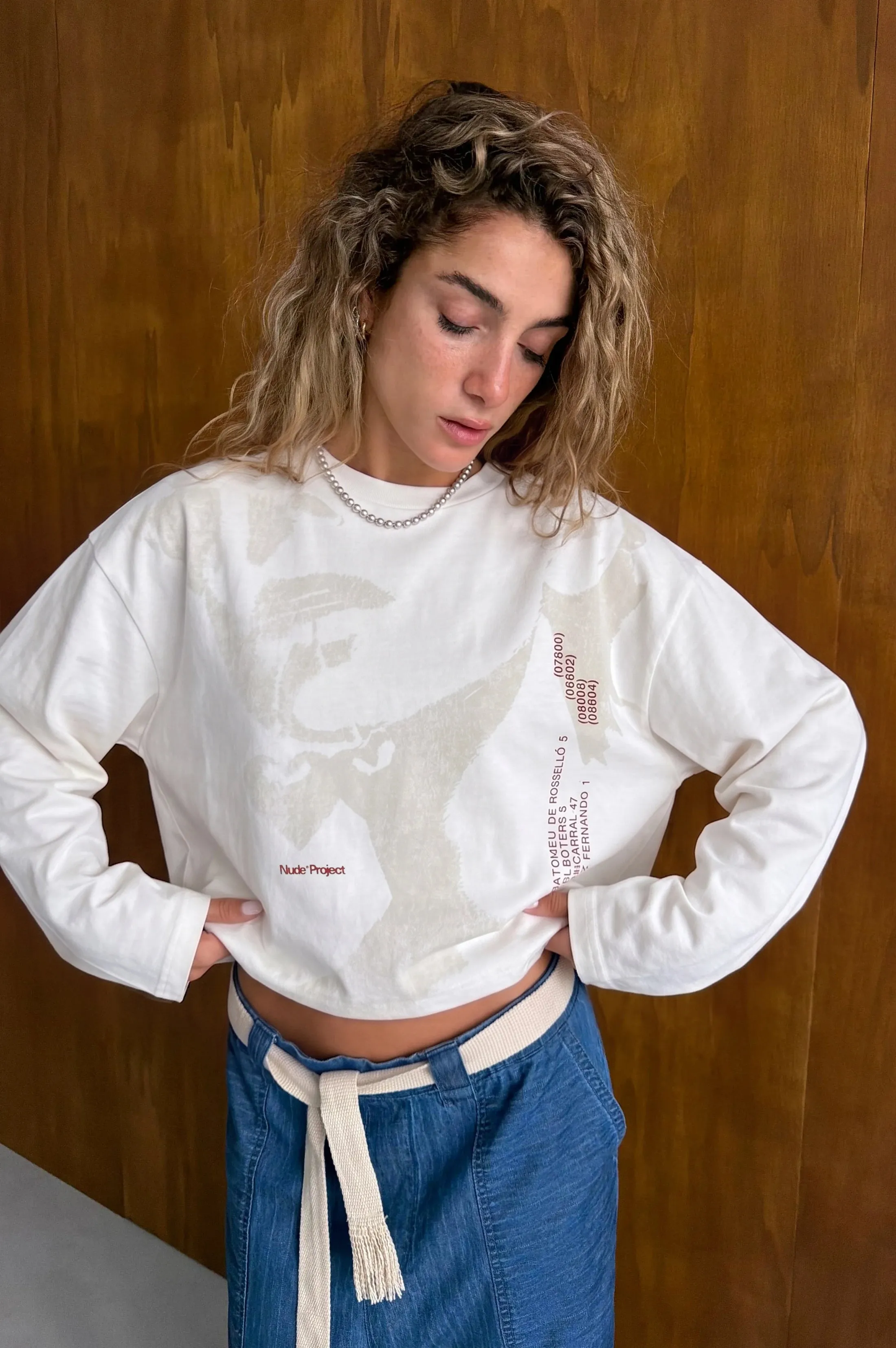 The Sabbatical Long-Sleeve Tee sold by Nude Project product image thumbnail 2