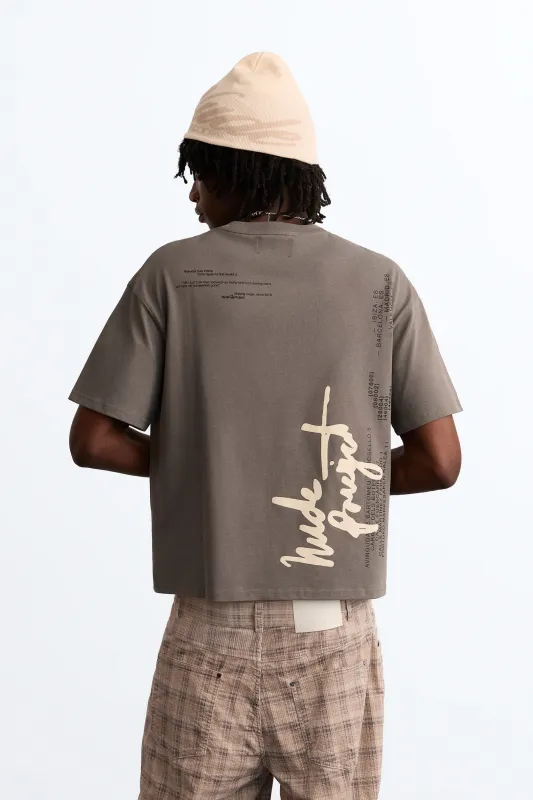 Ryuk Tee Brown made by Nude Project