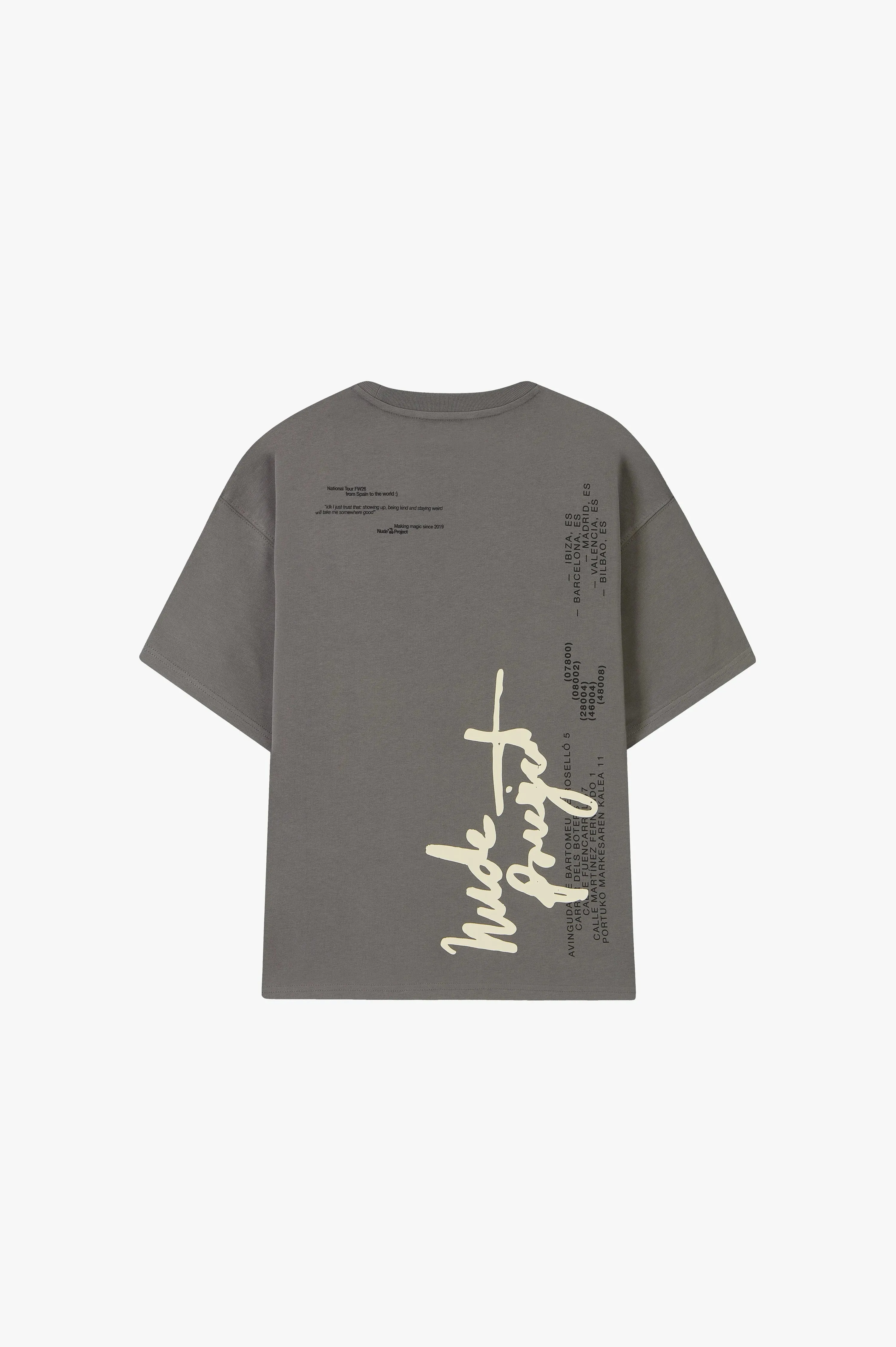 Ryuk Tee Grey sold by Nude Project product image thumbnail 4