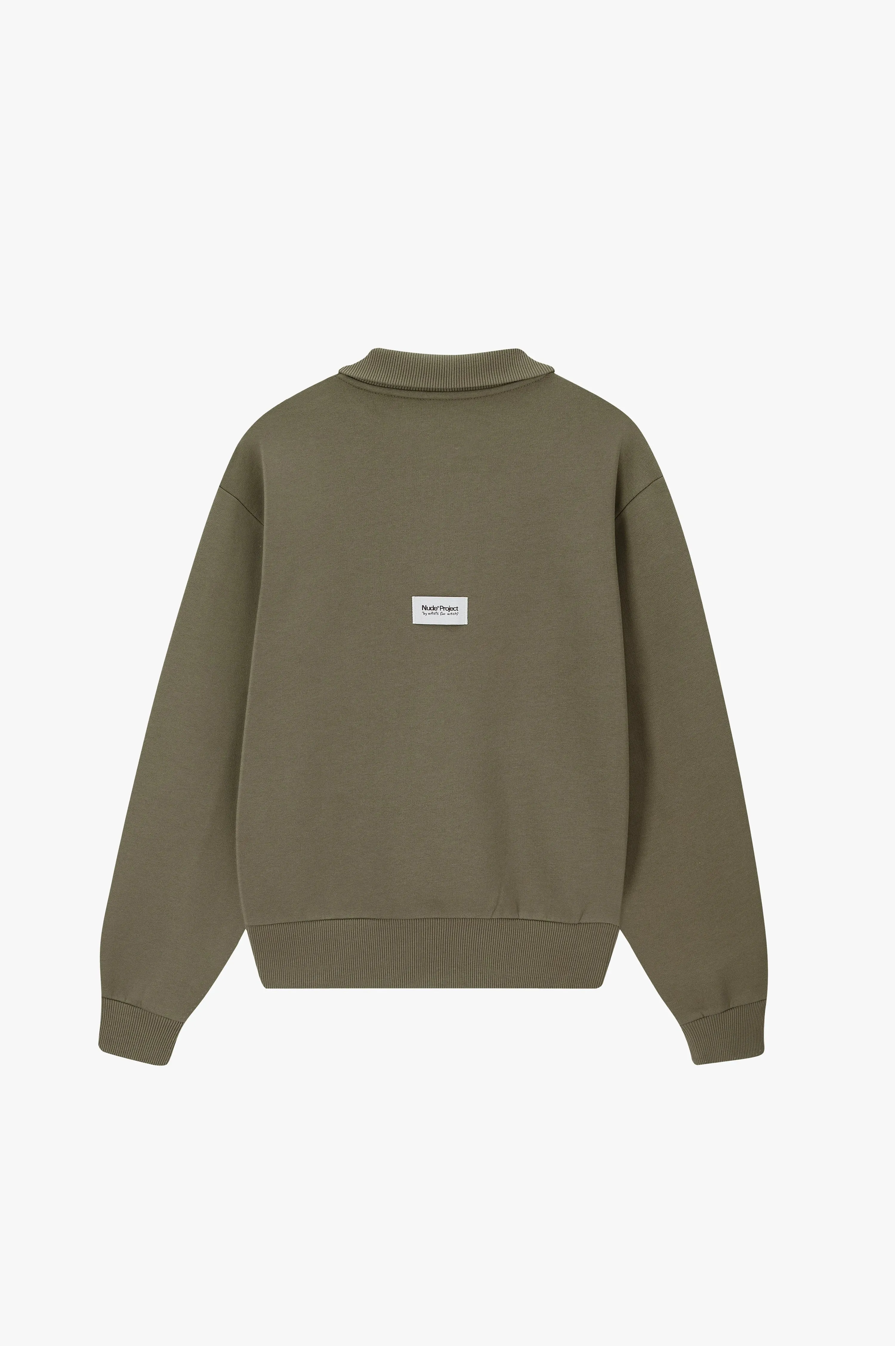 Origins Quarter-Zip Khaki sold by Nude Project product image thumbnail 2
