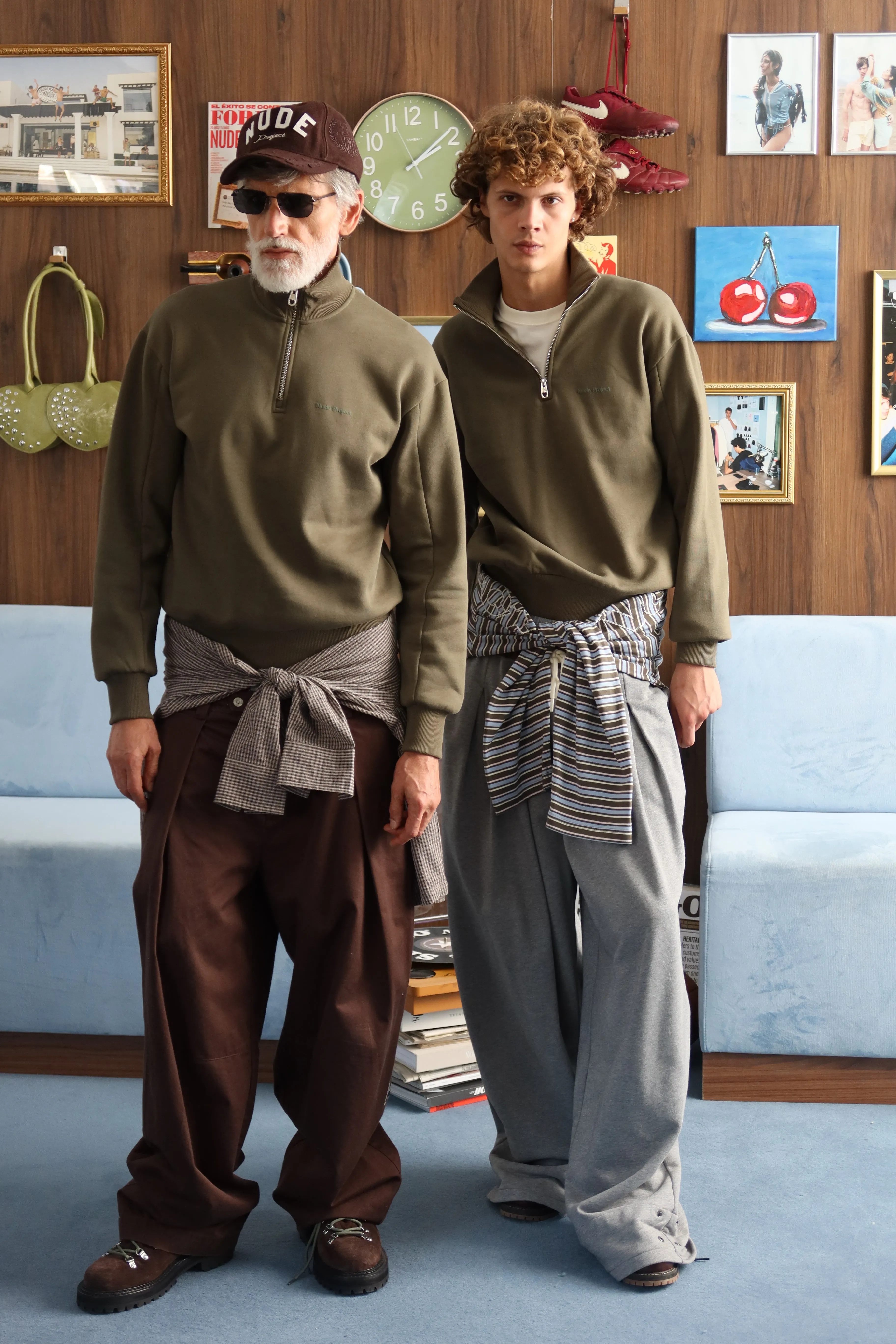 Origins Quarter-Zip Khaki sold by Nude Project product image thumbnail 3