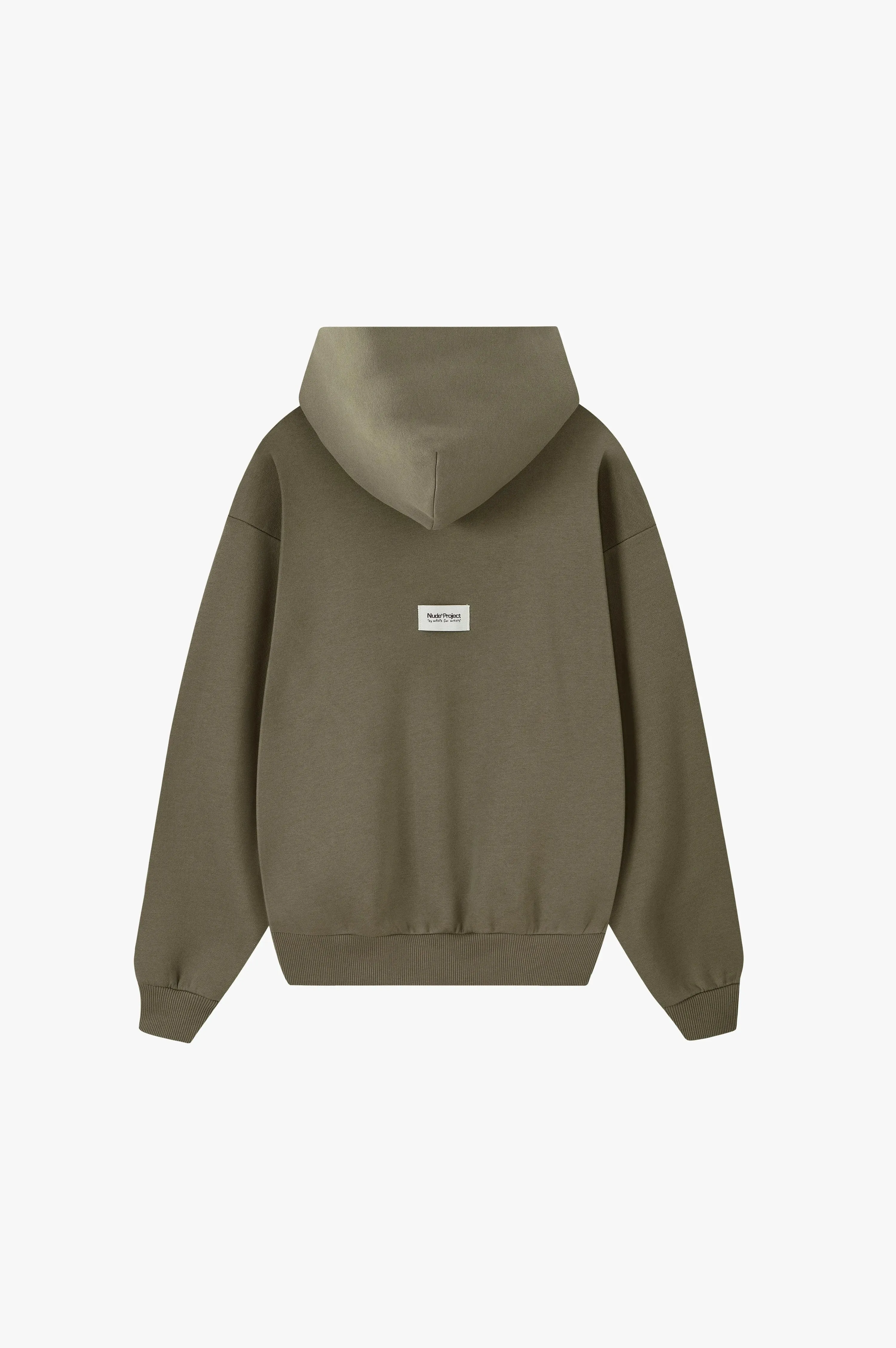 Origins Hoodie Khaki sold by Nude Project product image thumbnail 4