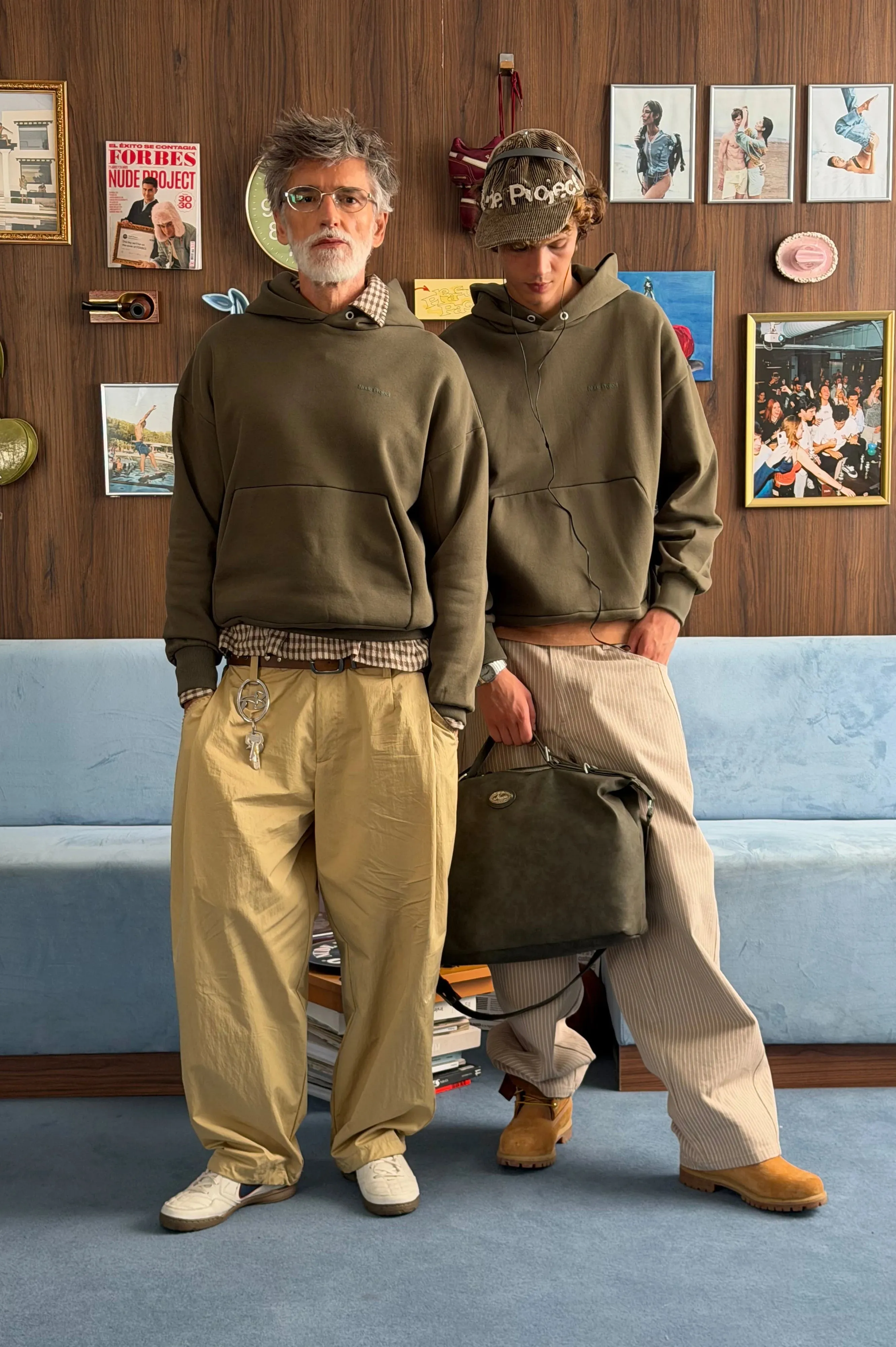 Origins Hoodie Khaki sold by Nude Project product image thumbnail 3