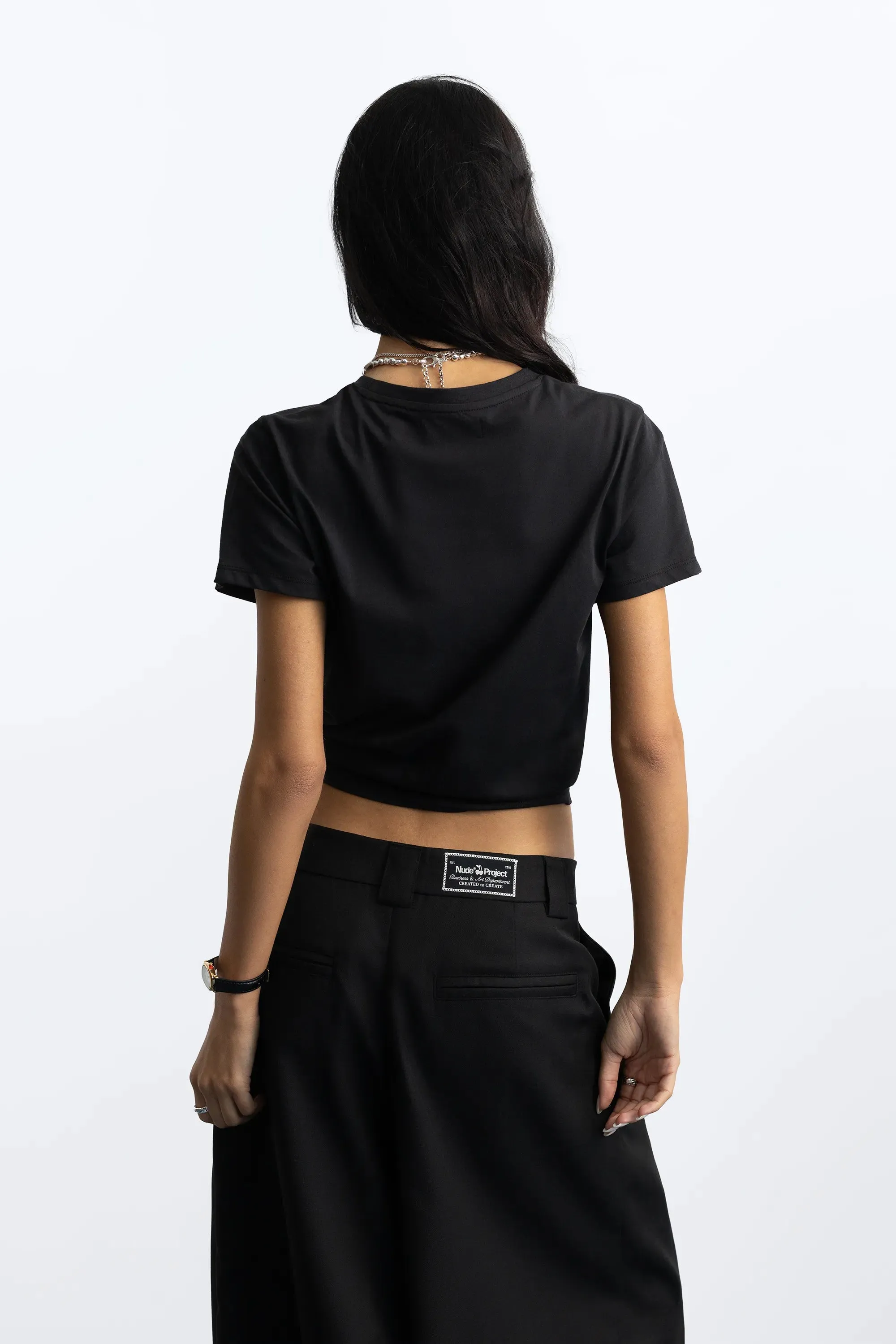Essential Tee Black sold by Nude Project product image thumbnail 2