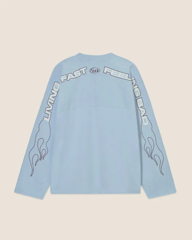 FEELING BAD LONGSLEEVE BLUE sold by Nude Project