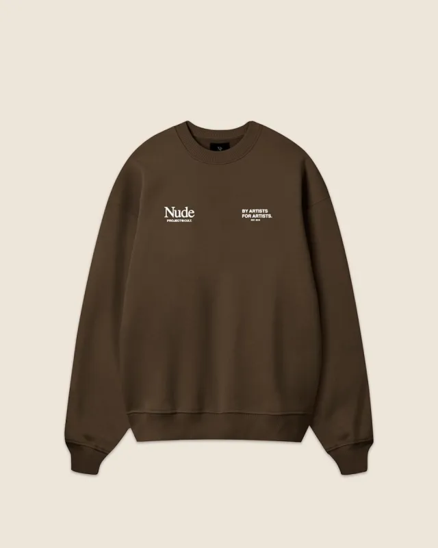CULT CREWNECK BROWN sold by Nude Project